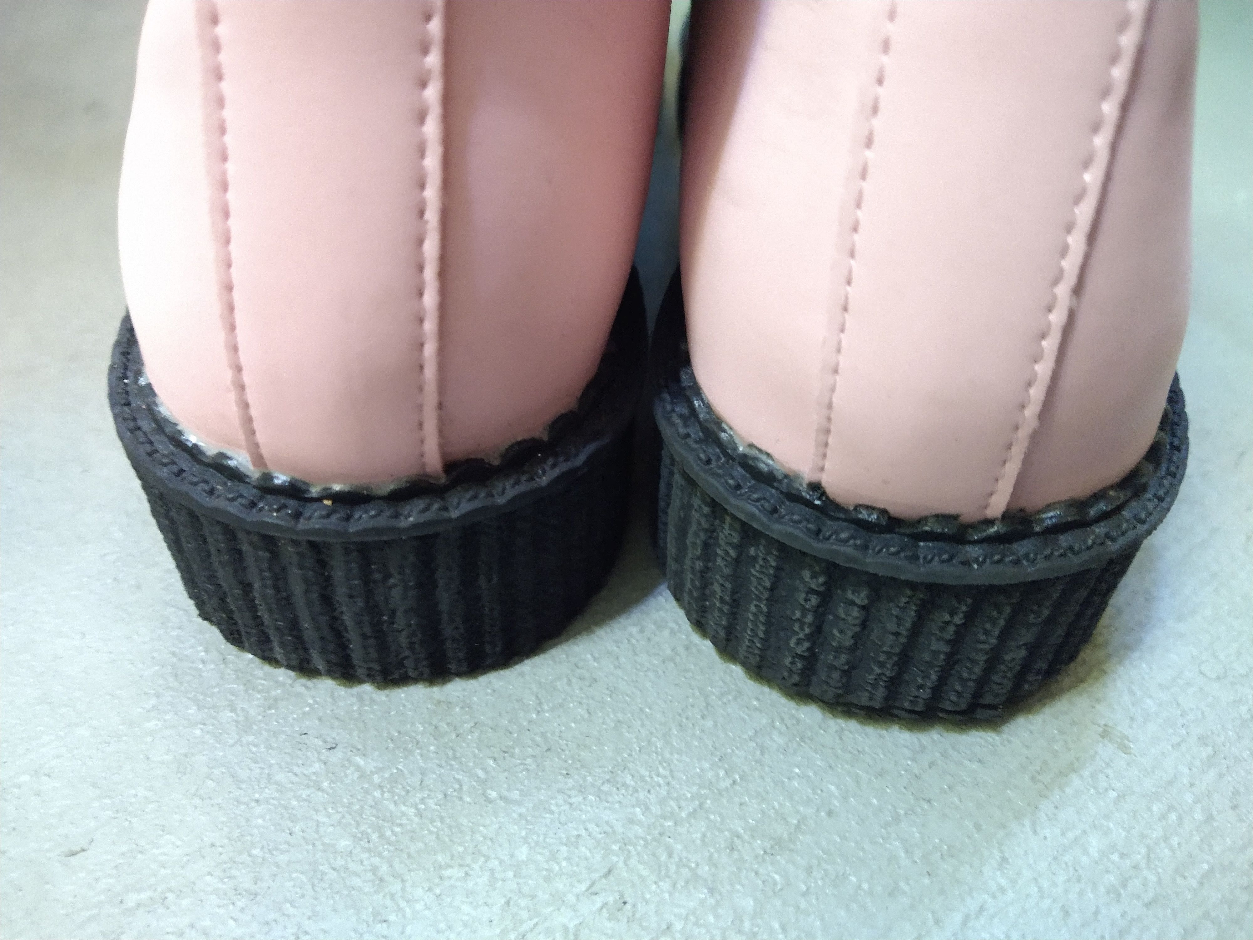 T.U.K. Footwear T.U.K. Creepers Pink Size 9 Buckle Platform Punk Black Size US 9 / EU 42 - 10 Thumbnail
