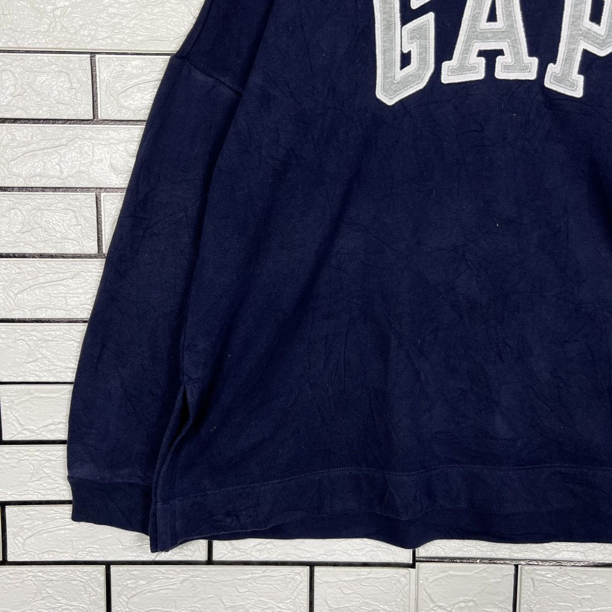 Gap GAP Spellout Big Logo Blue Crewneck Sweatshirt #4269-C194 Size US XL / EU 56 / 4 - 6 Thumbnail