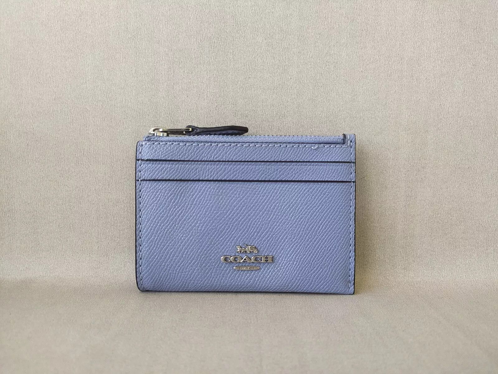 Coach Coach Mini Skinny ID zip CardCase cross grain leather T 9135 Size ONE SIZE - 2 Thumbnail