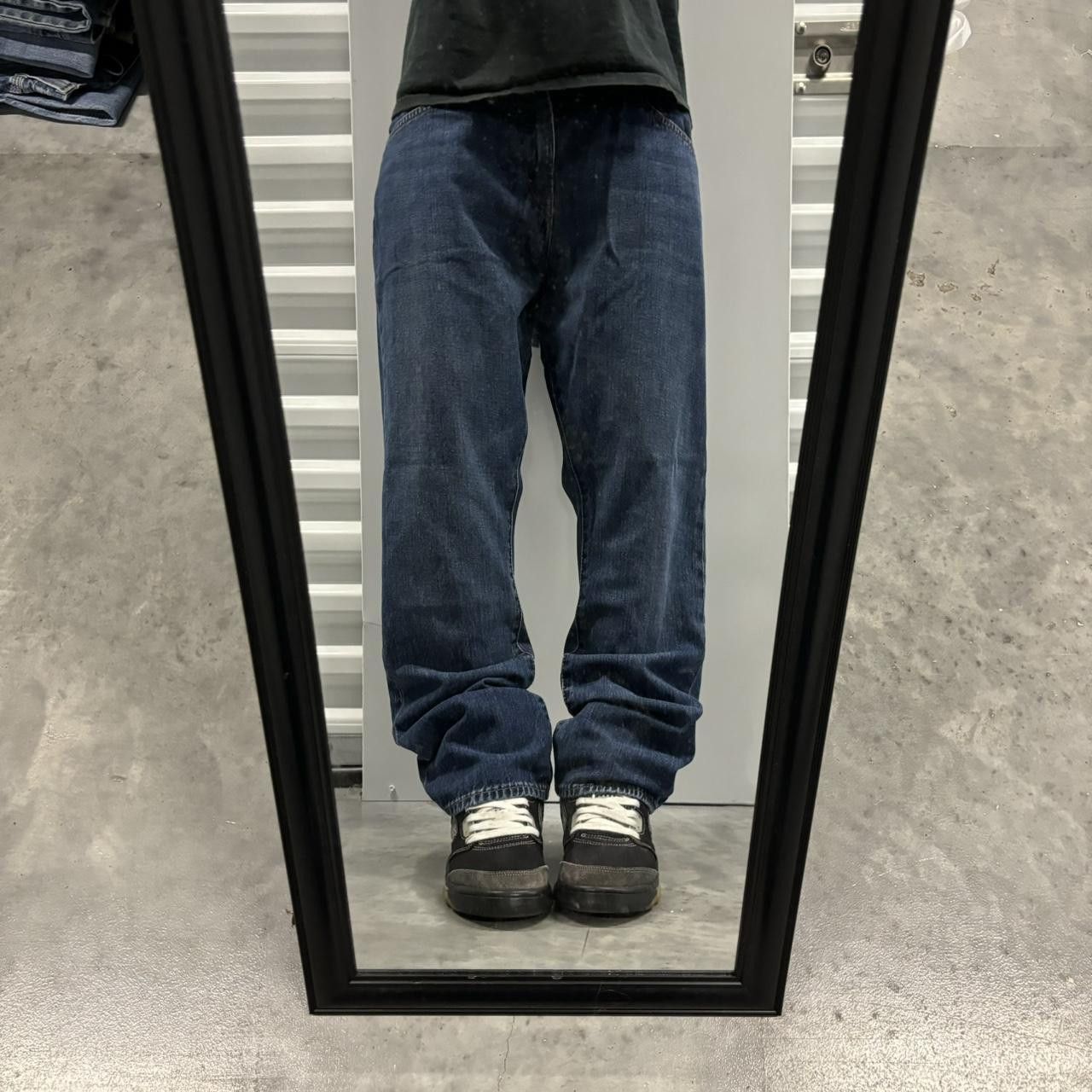 Polo Ralph Lauren × Vintage Crazy Y2K/2000s Grunge Polo Ralph Lauren Dark Wash Denim Jeans! Size US 36 / EU 52 - 1 Thumbnail