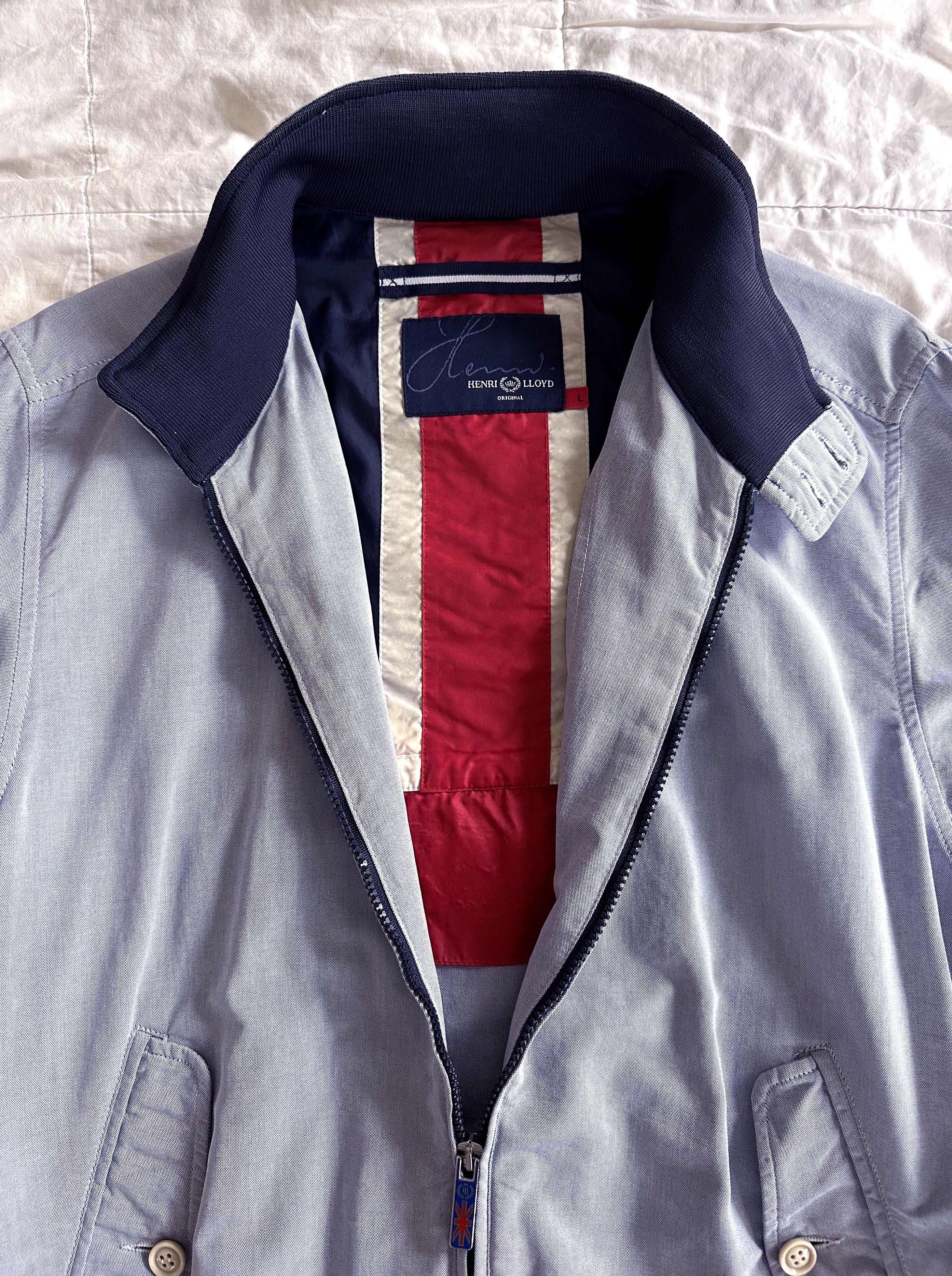 Henri Lloyd Henri Lloyd Vintage Light Blue Jacket Size US L / EU 52-54 / 3 - 6 Thumbnail