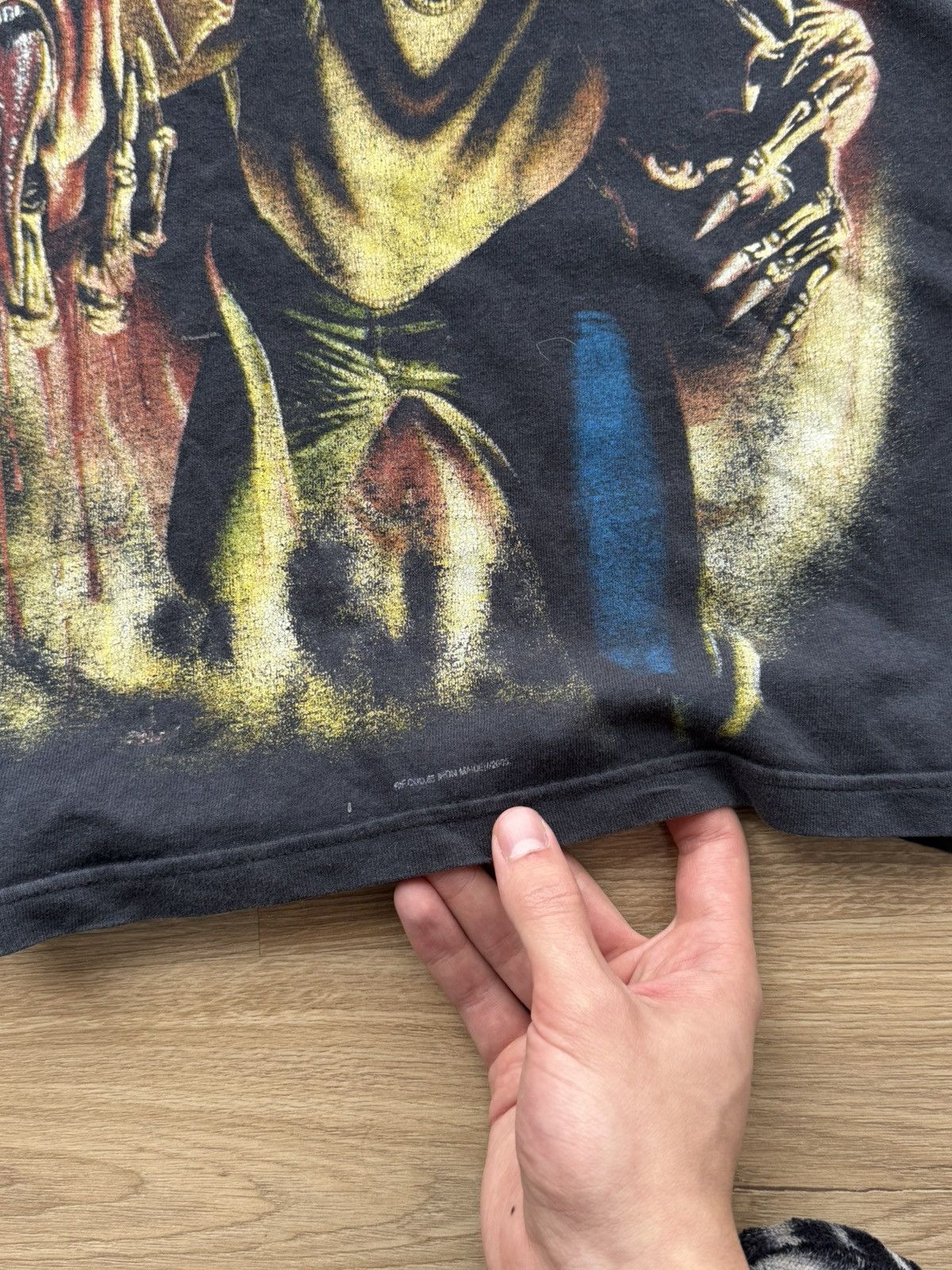 Band Tees Vintage Iron Maiden "TheNumber of the Beast" Rock Size US M / EU 48-50 / 2 - 5 Thumbnail