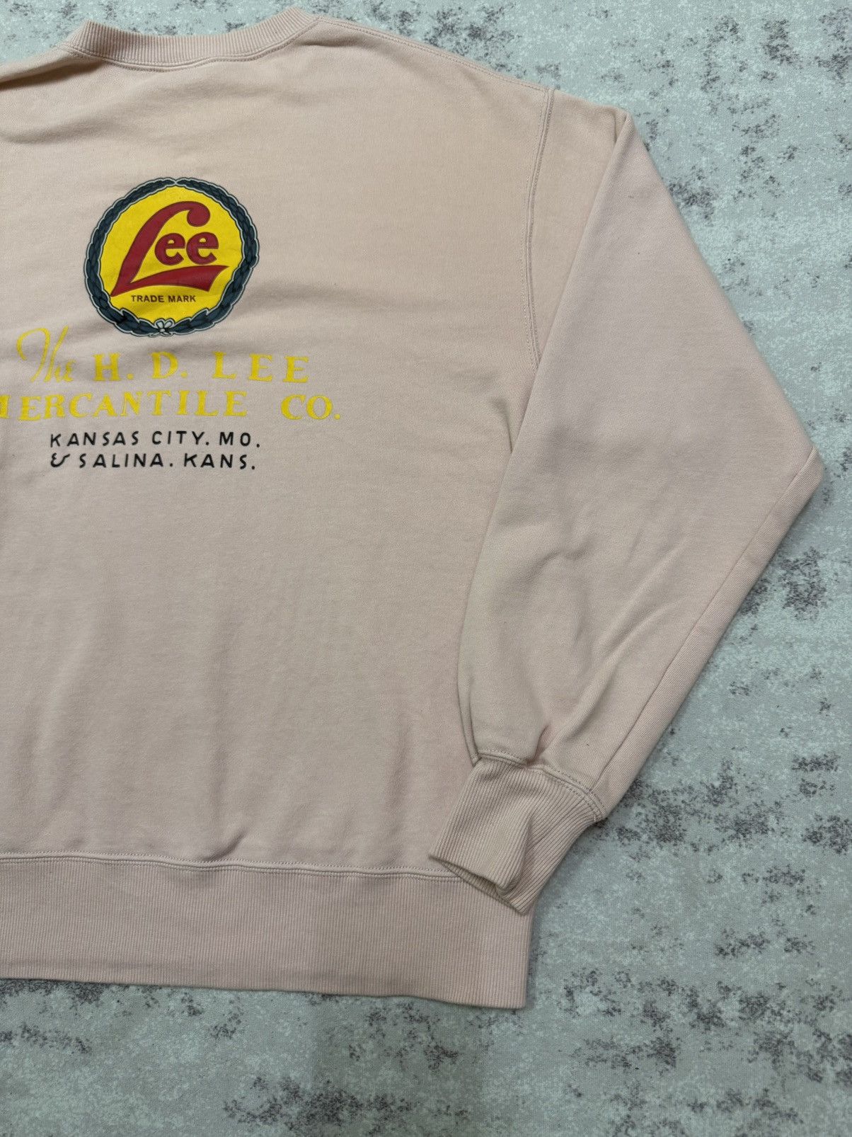 Lee Vintage Lee The H.D Lee Company Backhit Logo Sweatshirt Size US S / EU 44-46 / 1 - 13 Thumbnail