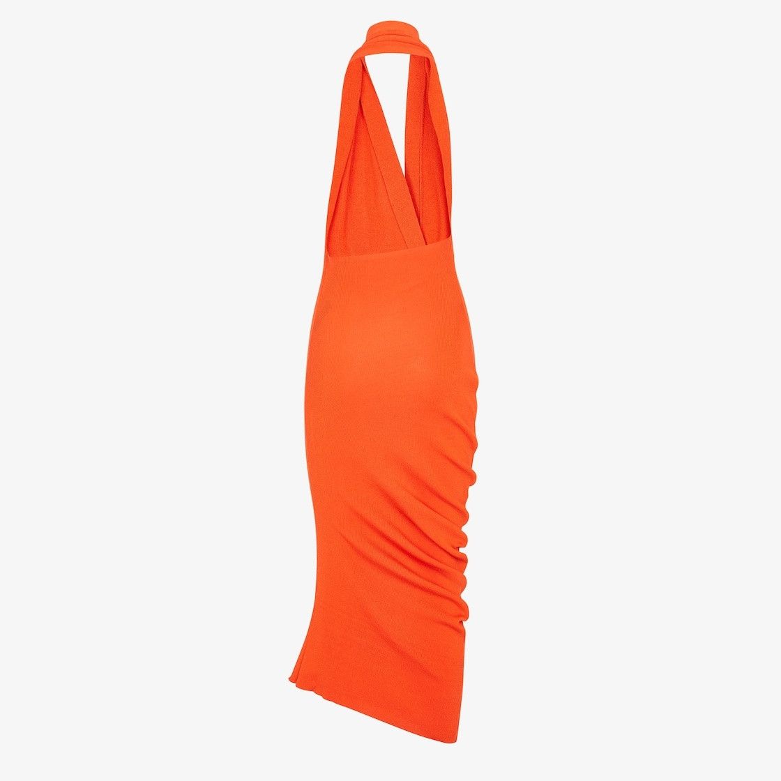 Fendi o1s1wg110426 Dress in Orange Size M / US 6-8 / IT 42-44 - 2 Thumbnail