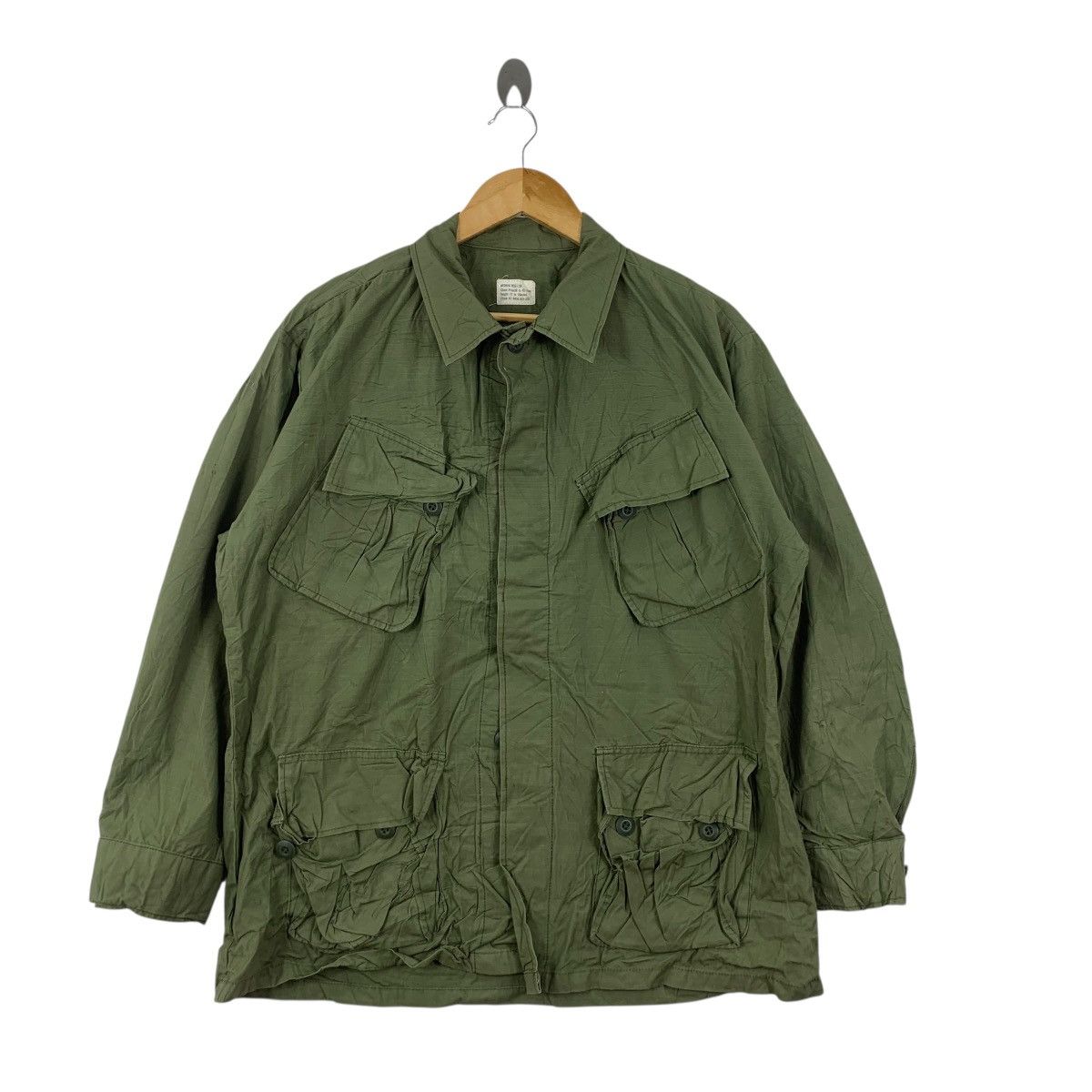 Vintage Vintage HOUSTON INC M-65 Military Field Jacket Parka Vietnam Size US L / EU 52-54 / 3 - 4 Thumbnail