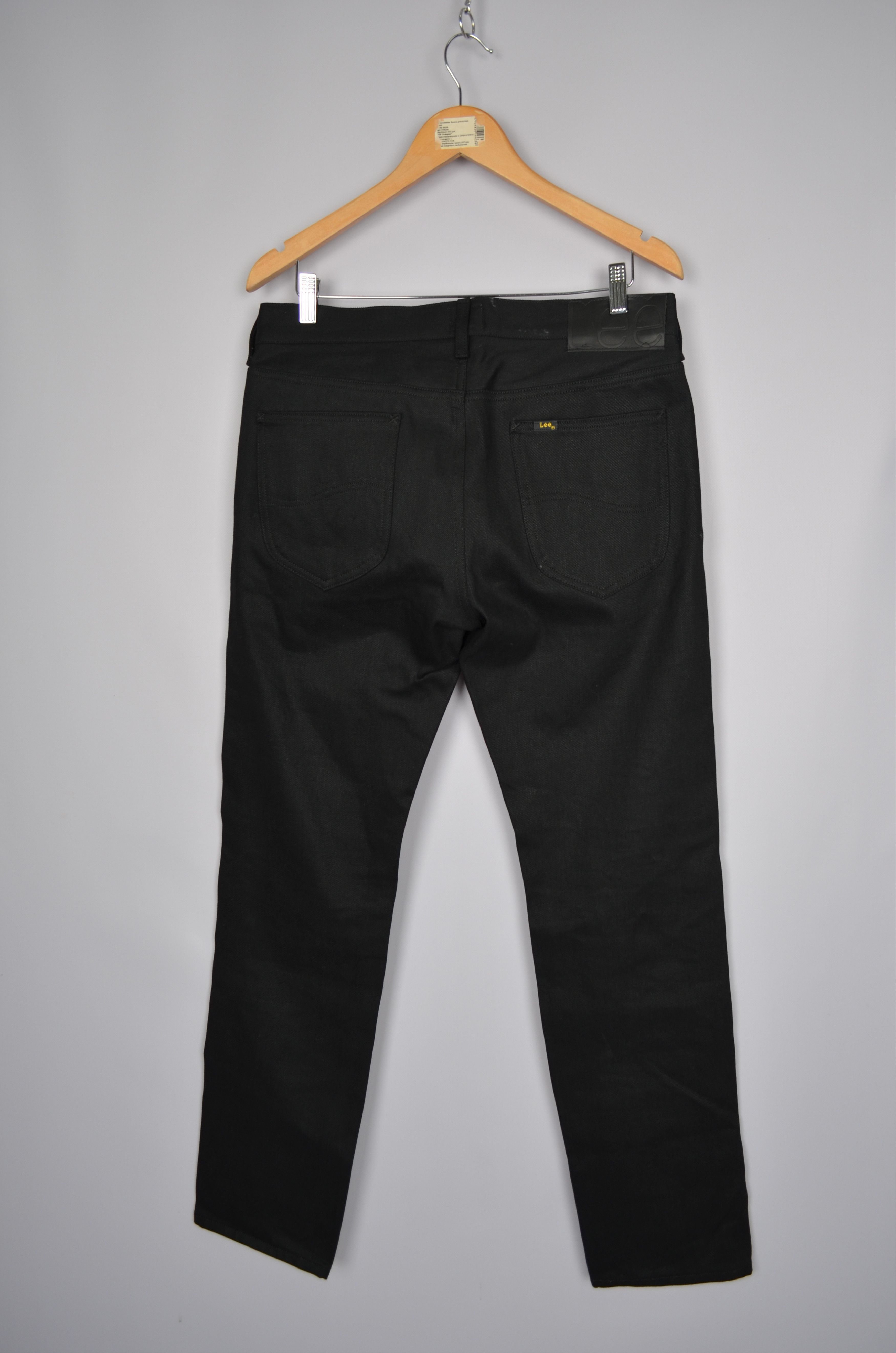 Designer × Japanese Brand × Lee Lee 101 101S Jeans Dry Selvedge Black 14oz Size W32 L32 Size US 32 / EU 48 - 7 Thumbnail