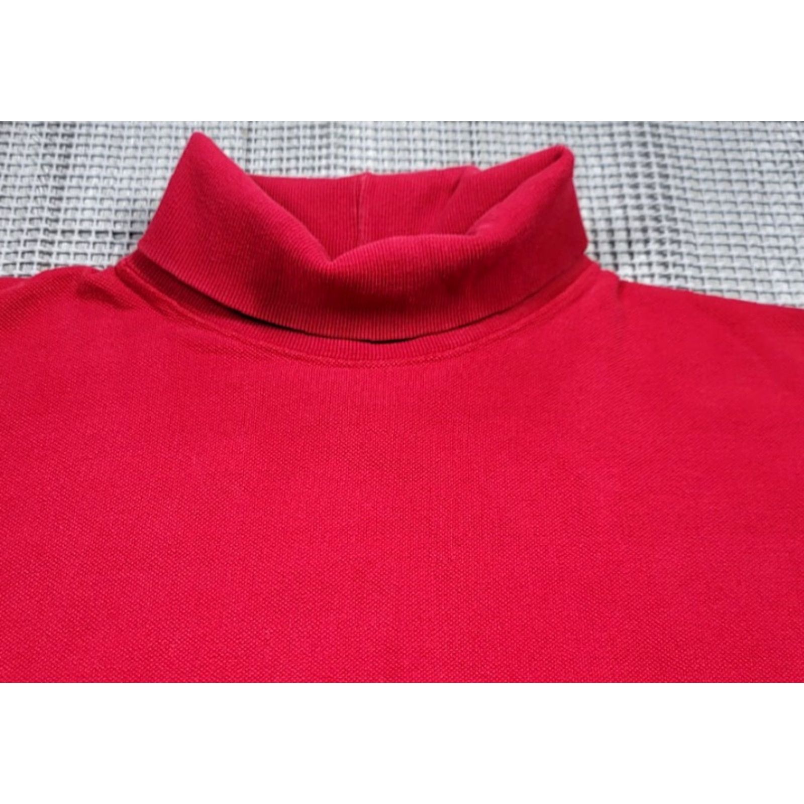 Abercrombie & Fitch VINTAGE Abercrombie & Fitch Shirt 90s Big Red Long Sleeve Turtleneck Pullover Mens L Hoodie? Size US L / EU 52-54 / 3 - 3 Thumbnail