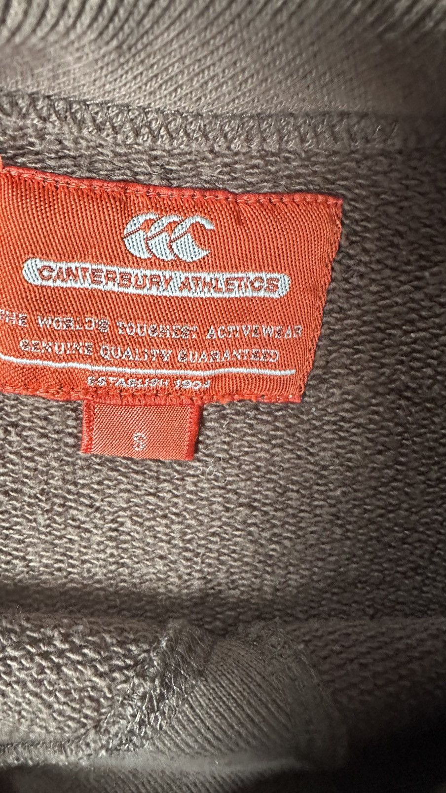 Canterbury of New Zealand VINTAGE CANTERBURY ATHLETICS DISTRESS SWEATSHIRT Size US M / EU 48-50 / 2 - 5 Thumbnail