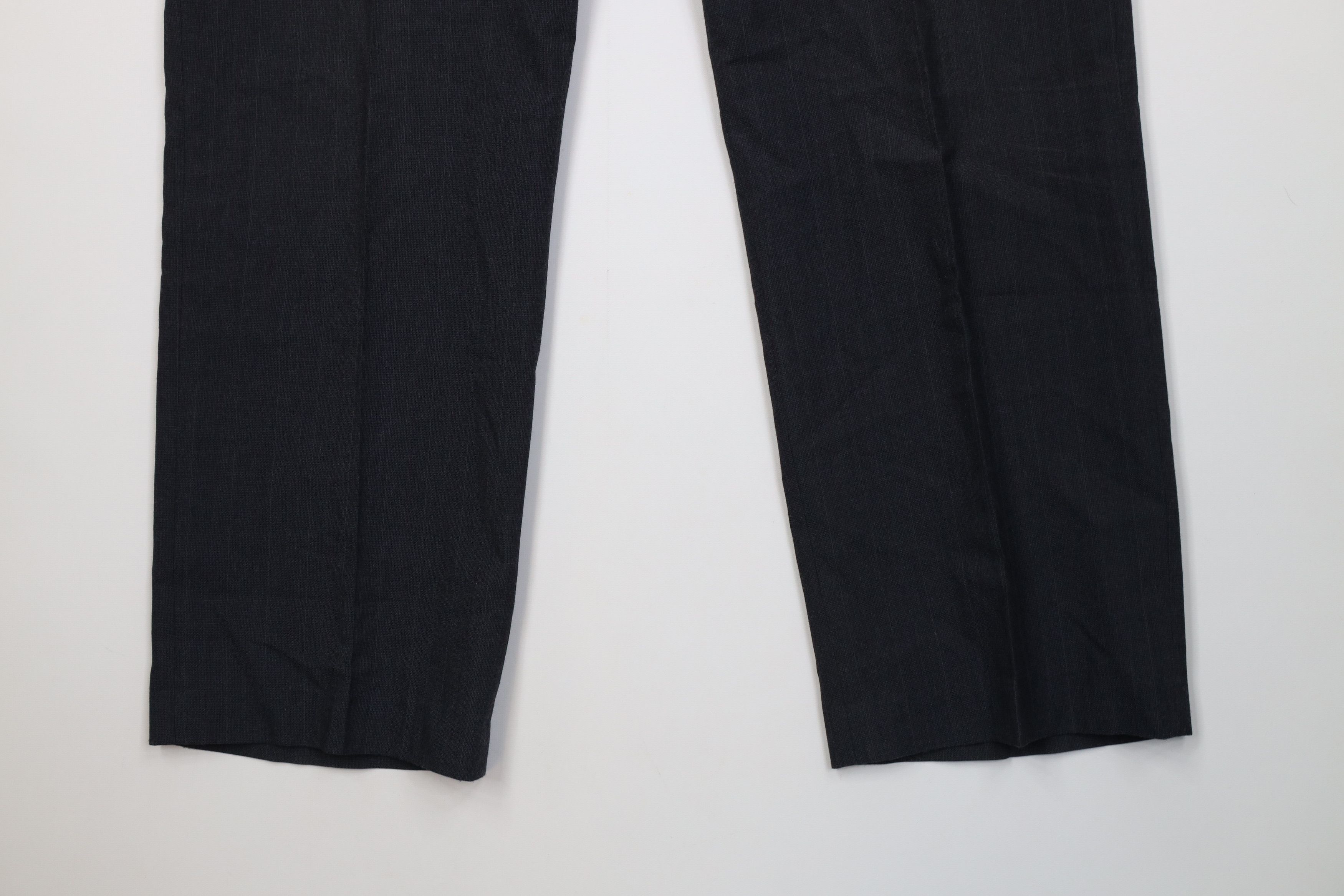 Vintage Vintage 70s Streetwear Knit Striped Wide Leg Chino Pants USA Size US 38 / EU 54 - 4 Thumbnail