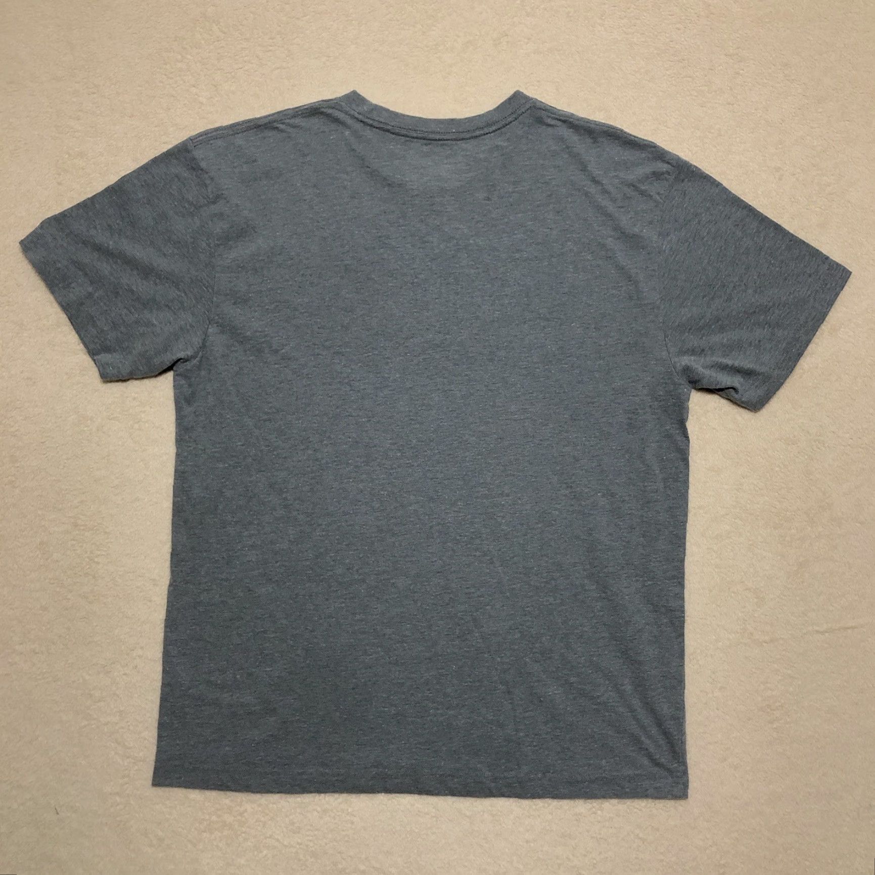MLB Majestic Chicago Cubs Shirt Gray XL Mens Crew Neck Short Sleeve Front Graphic MLB Baseball Size US XL / EU 56 / 4 - 4 Thumbnail