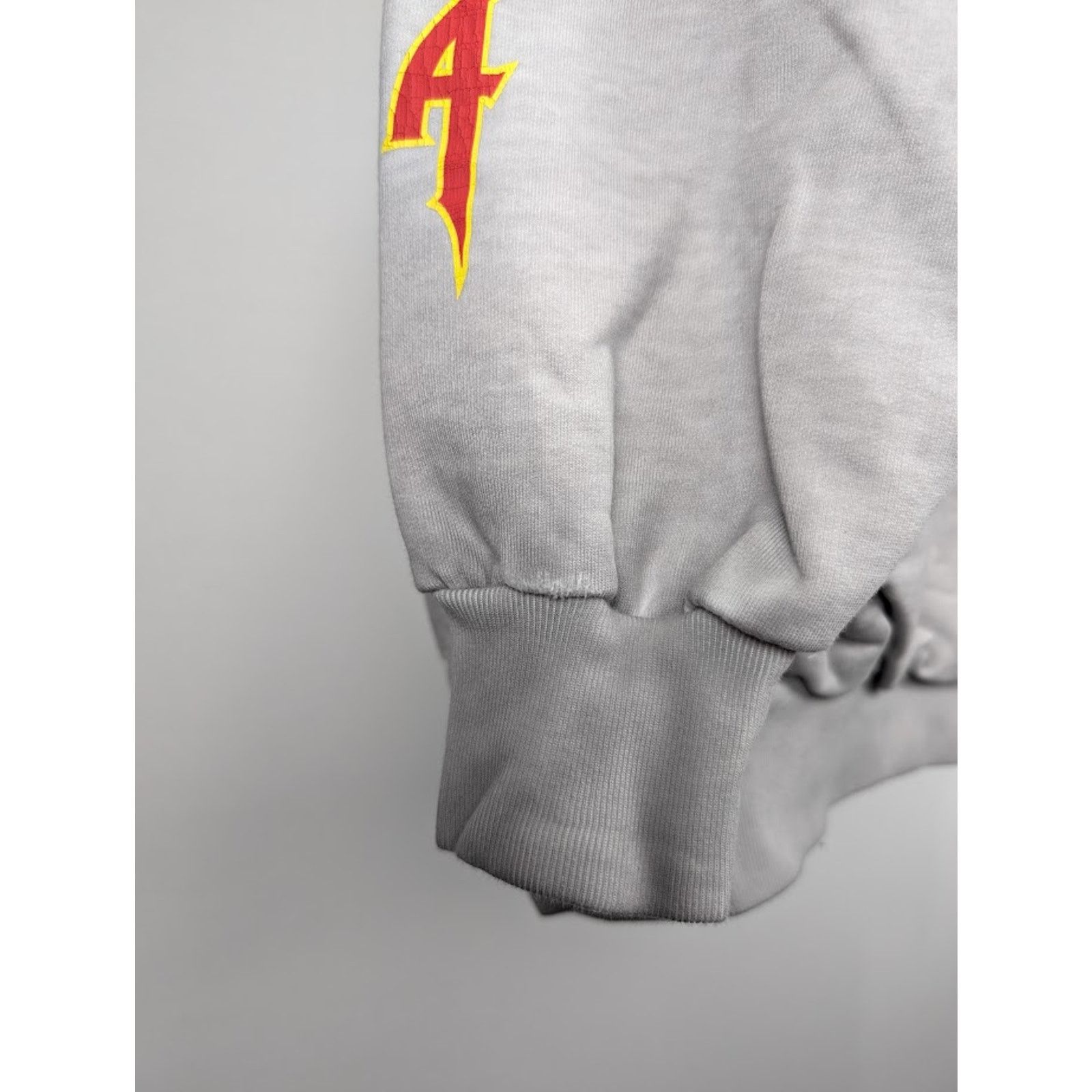 Balenciaga o1rshd1 Q:4 / Logo Printed Hoodie in Dirty White Size US S / EU 44-46 / 1 - 9 Thumbnail