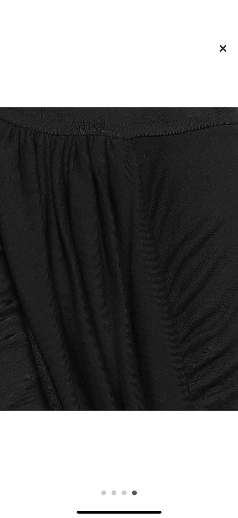 Dries Van Noten DRIES VAN NOTEN size:M Black pleated skirt Size 22" - 4 Thumbnail