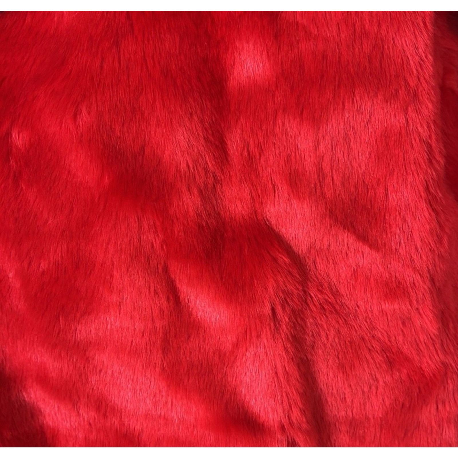 Dolls Kill Dolls Kill Current Mood Racked Up Faux Fur Coat Jacket Red Size XS / US 0-2 / IT 36-38 - 6 Thumbnail