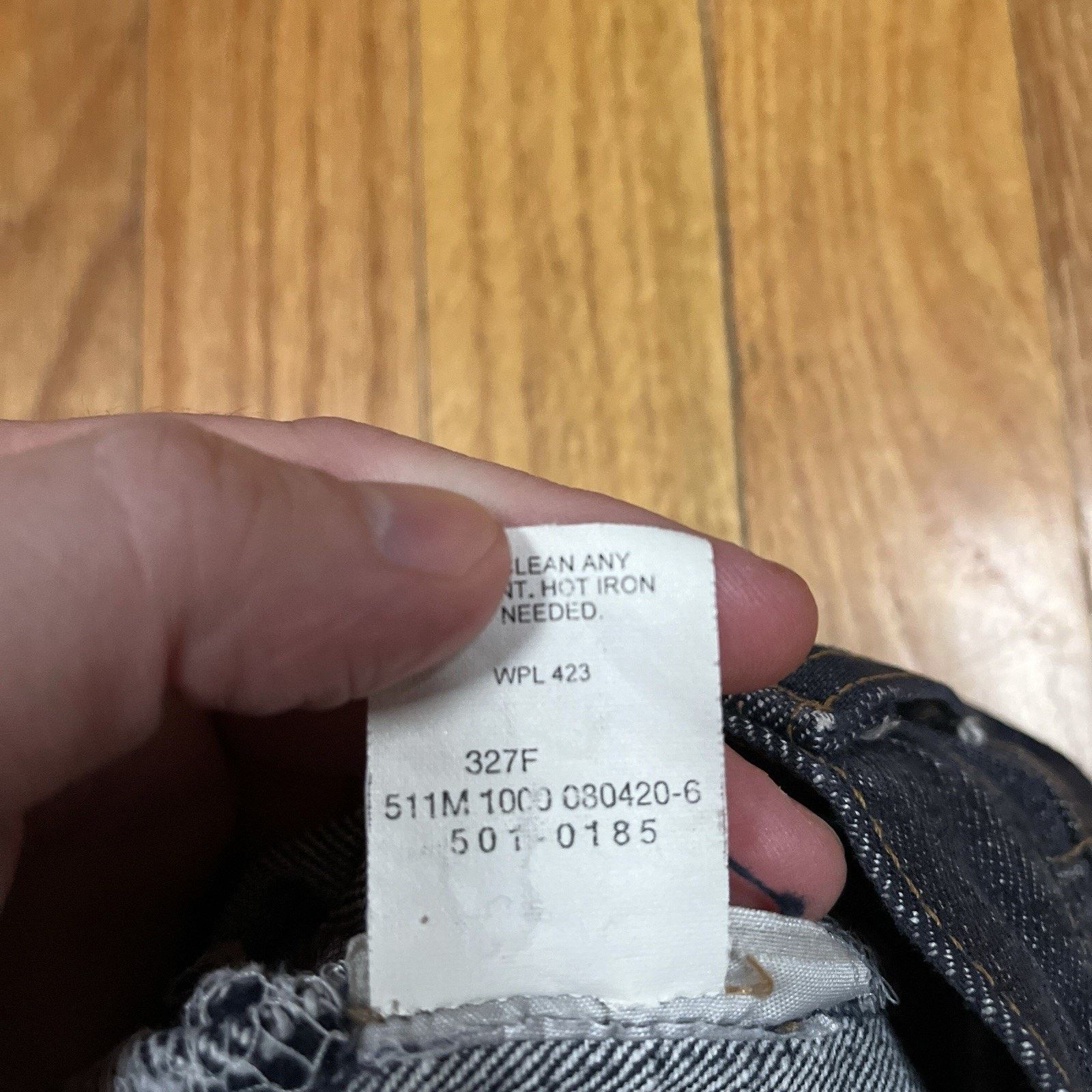 Levi's VTG Levis 501 Jeans Mens Made In USA Paint Stain UniqueColor Size US 30 / EU 46 - 4 Thumbnail