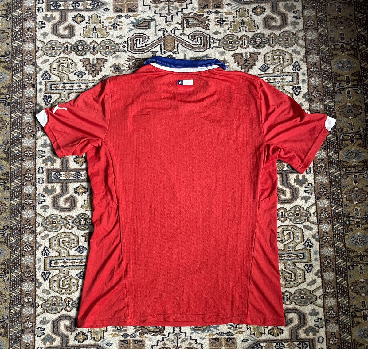 Puma × Vintage Vintage Chile 2014-15 Jersey Size US XL / EU 56 / 4 - 3 Thumbnail
