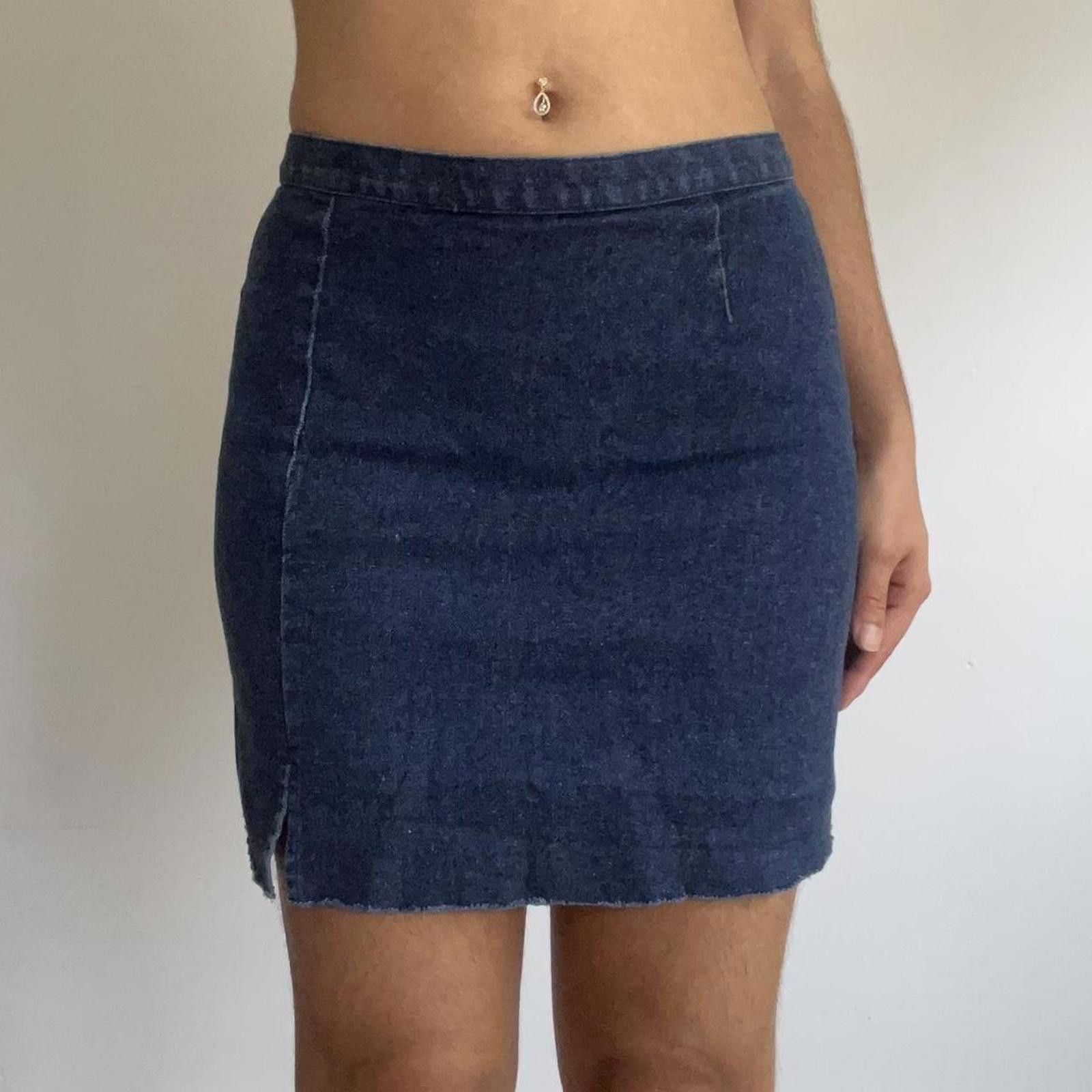 Other Dark denim mini skirt fits like a glove Size 28" / US 6 / IT 42 - 1 Thumbnail