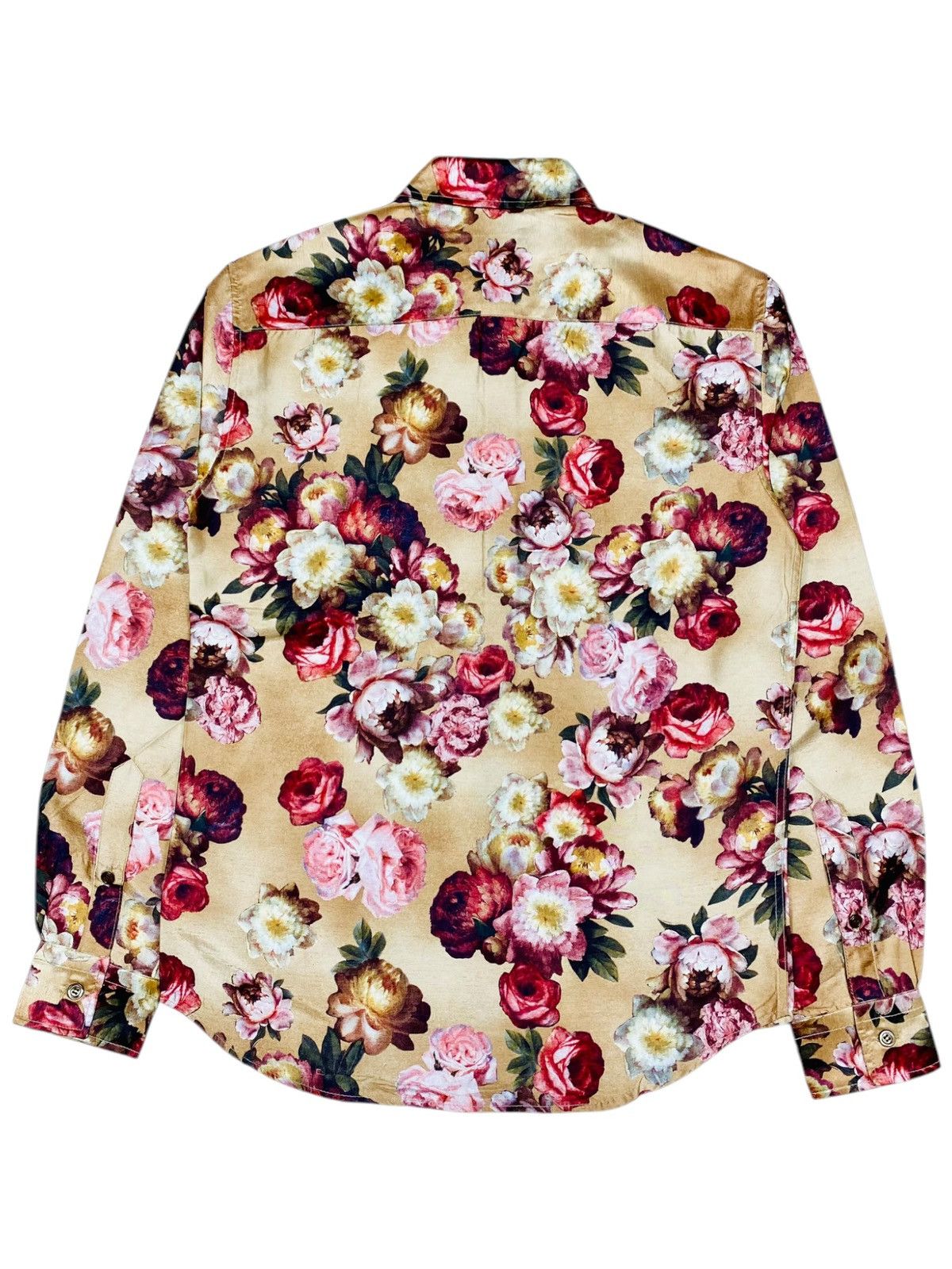 If Six Was Nine × Le Grande Bleu (L.G.B.) × Tornado Mart 2000s Tornado Mart - Fantasy Rose Shirt Size US M / EU 48-50 / 2 - 2 Thumbnail