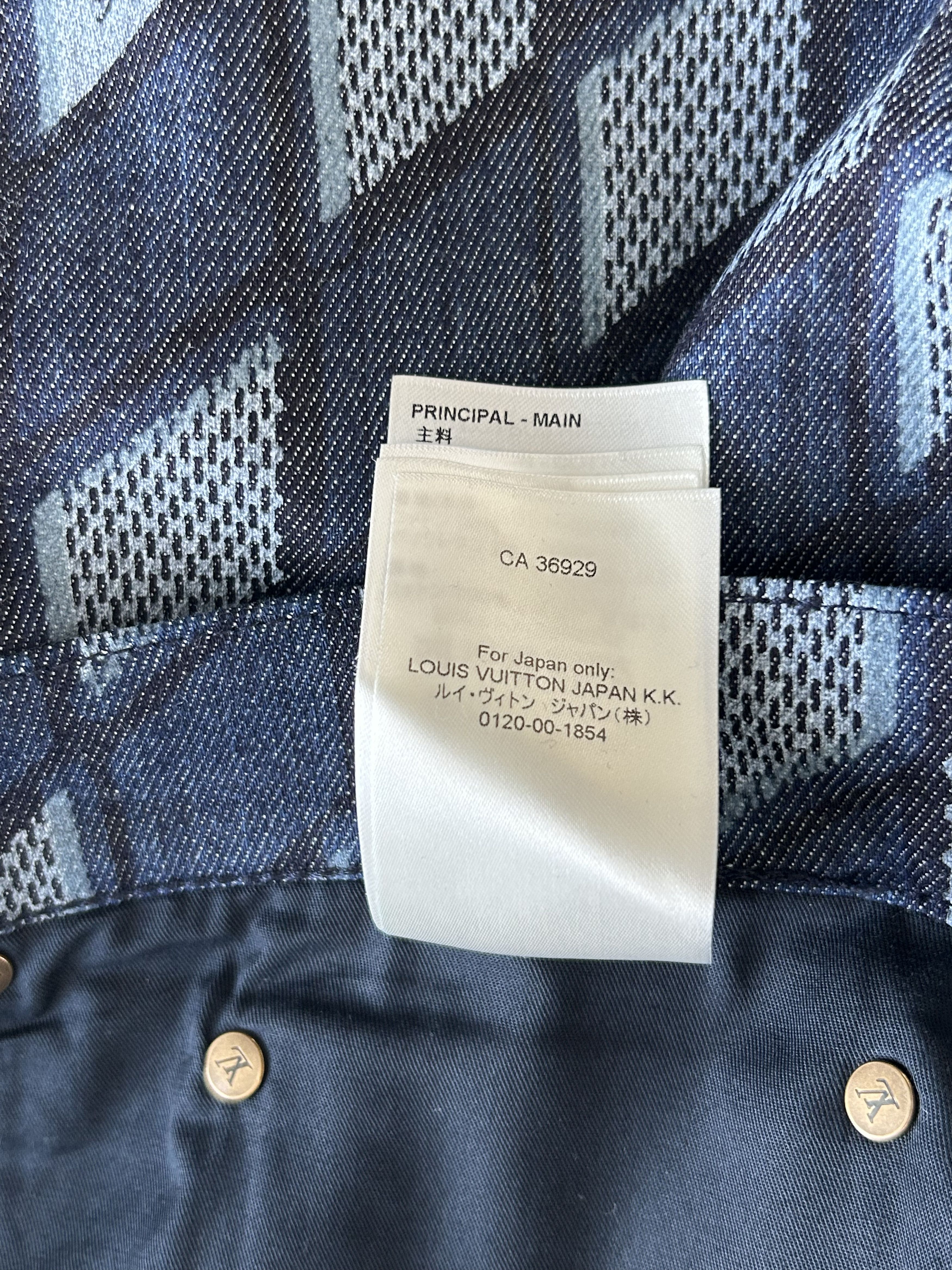 Louis Vuitton Louis Vuitton Blue Checkered Jeans Size US 40 / EU 56 - 7 Thumbnail