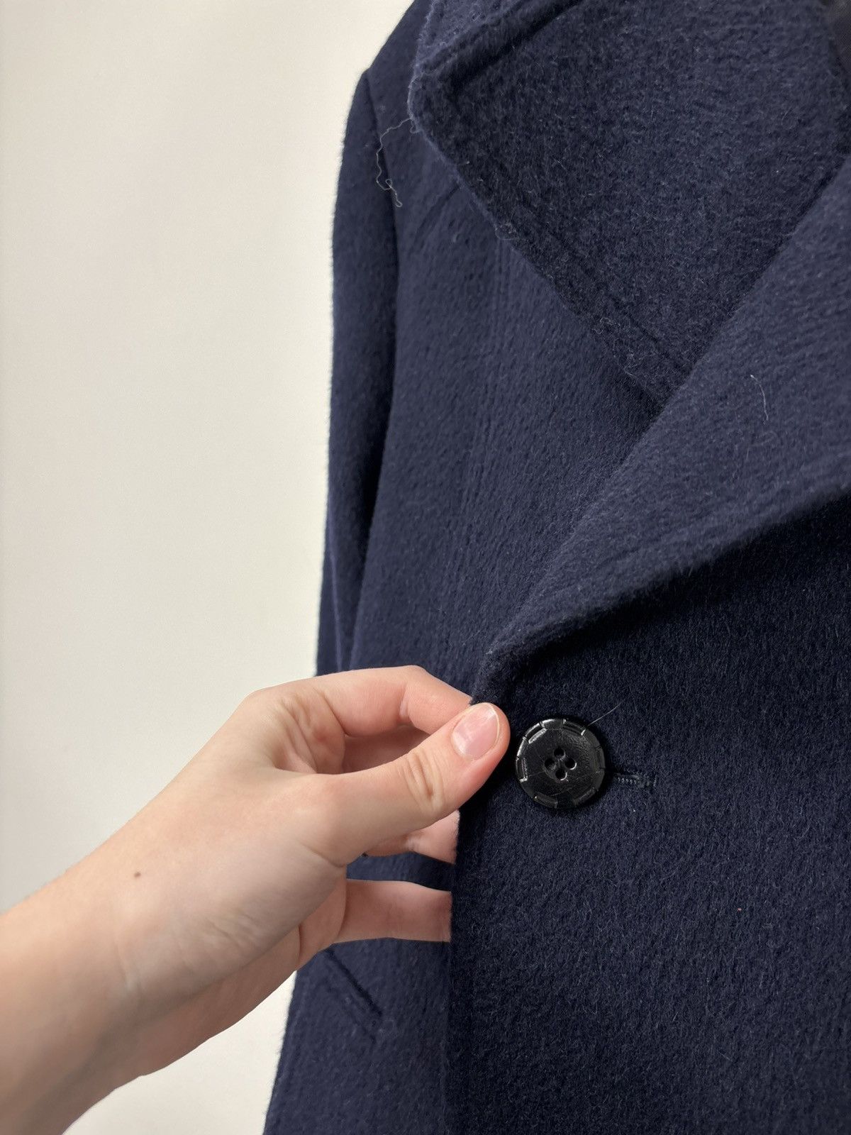 Other Vintage Steinbock Himalaya Men’s Double Breasted Wool Coat Size US M / EU 48-50 / 2 - 9 Thumbnail