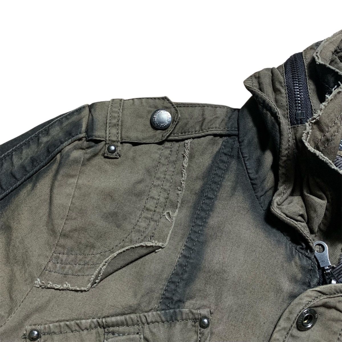 In The Attic Bondage Vkei Style Bono Multi Pocket Jacket