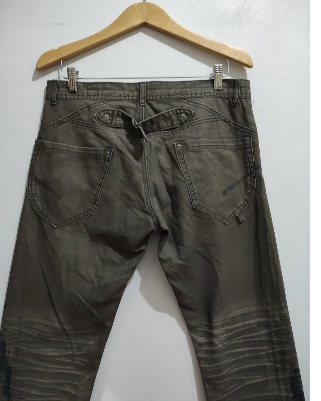 semanticdesign Rare Tattoo Semantic Design gun graphic bootcut jeans Size US 32 / EU 48 - 7 Thumbnail