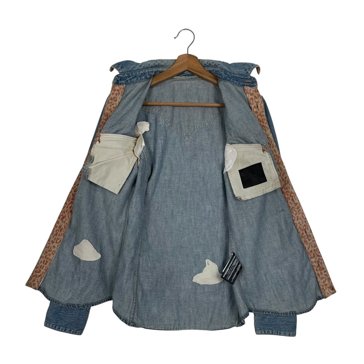 Isamu Katayama Backlash Isamu Katayama Backlash Distressed Style Denim Shirt Jacket Size US S / EU 44-46 / 1 - 12 Thumbnail