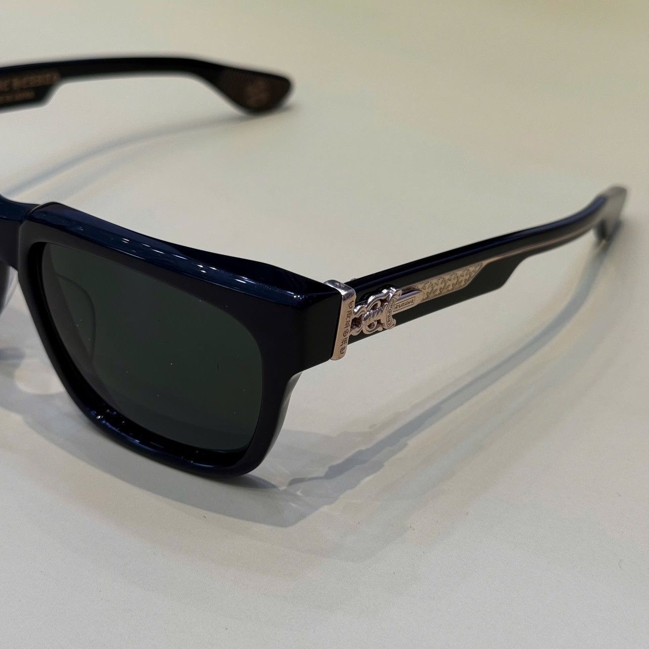 Chrome Hearts CHROME HEARTS BOX-OFFICER BLACK/18KGP Size ONE SIZE - 2 Thumbnail