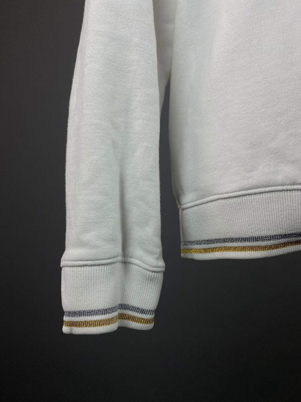 Kappa Men Kappa Big Logo White Cotton Sweatshirt Hoodie Sweater Size US M / EU 48-50 / 2 - 7 Thumbnail
