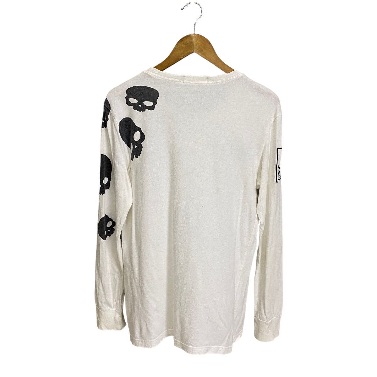 HYDROGEN HYDROGEN Hydrogen Long-sleeved T-shirt with Rhinestone Logo Size US M / EU 48-50 / 2 - 4 Thumbnail