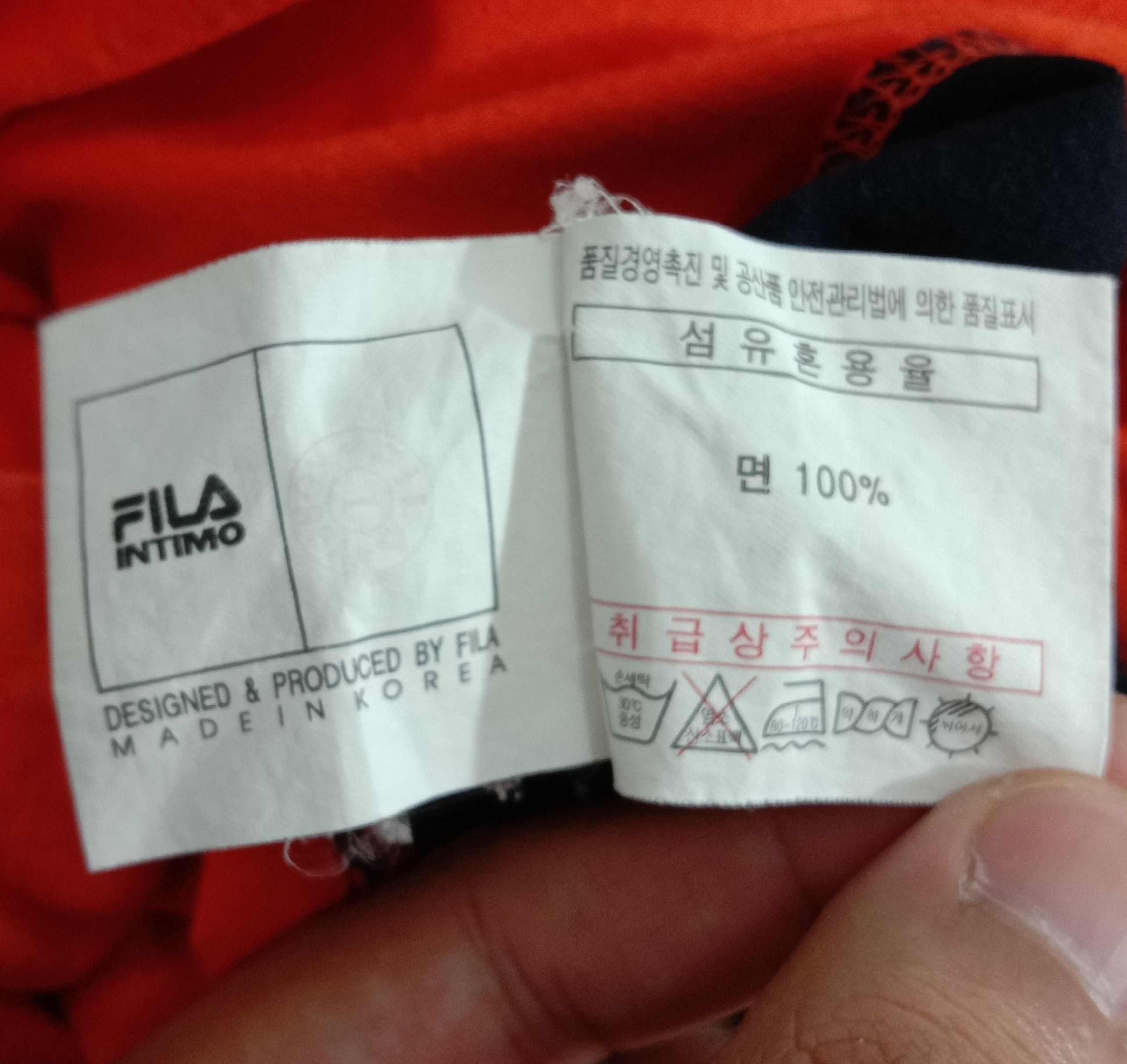 Fila Vintage FILA INTIMO T Shirt Size US XL / EU 56 / 4 - 7 Thumbnail