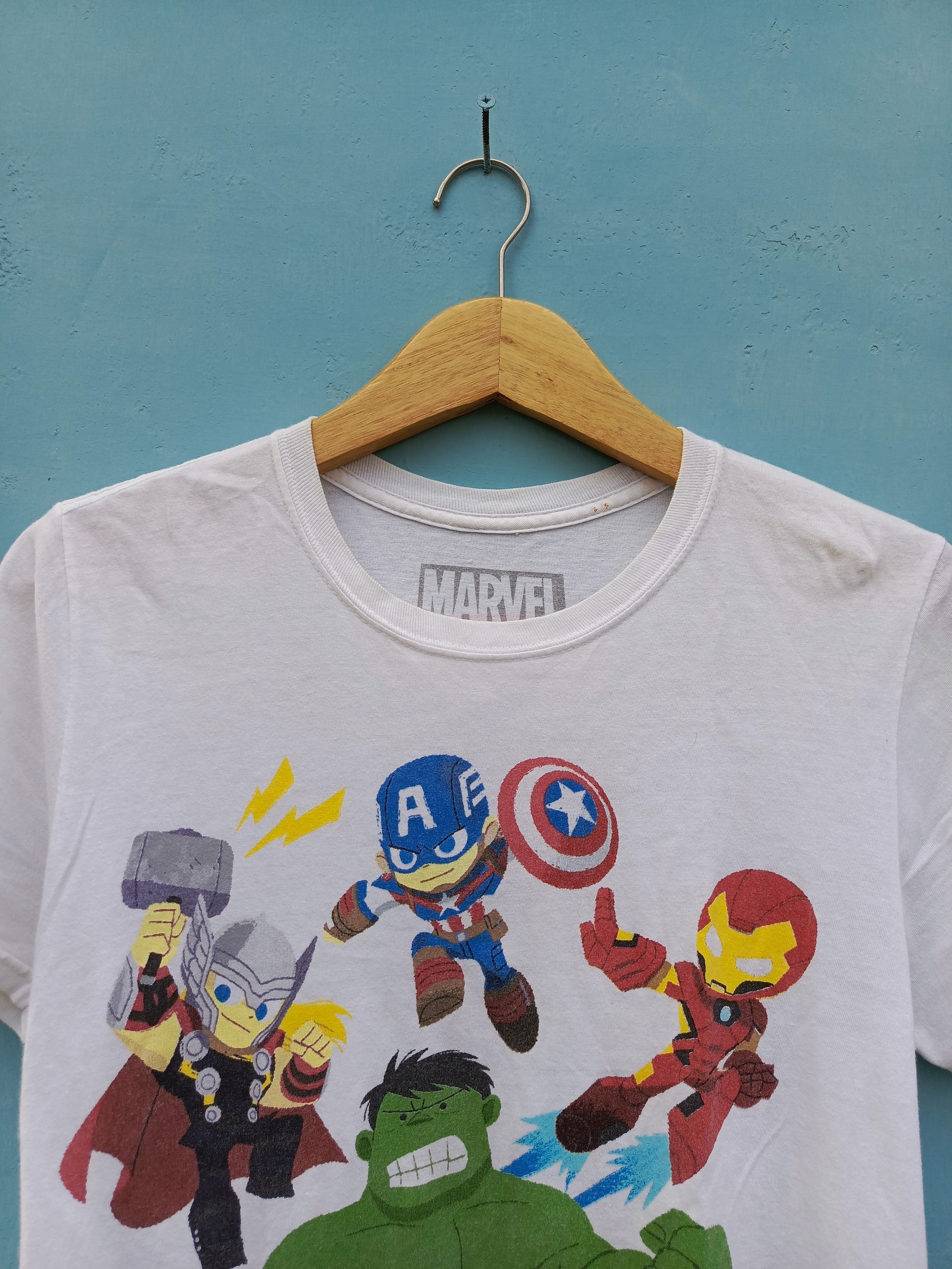Marvel Comics × Zinc Marvel avengers super hero tshirt Size US S / EU 44-46 / 1 - 2 Thumbnail