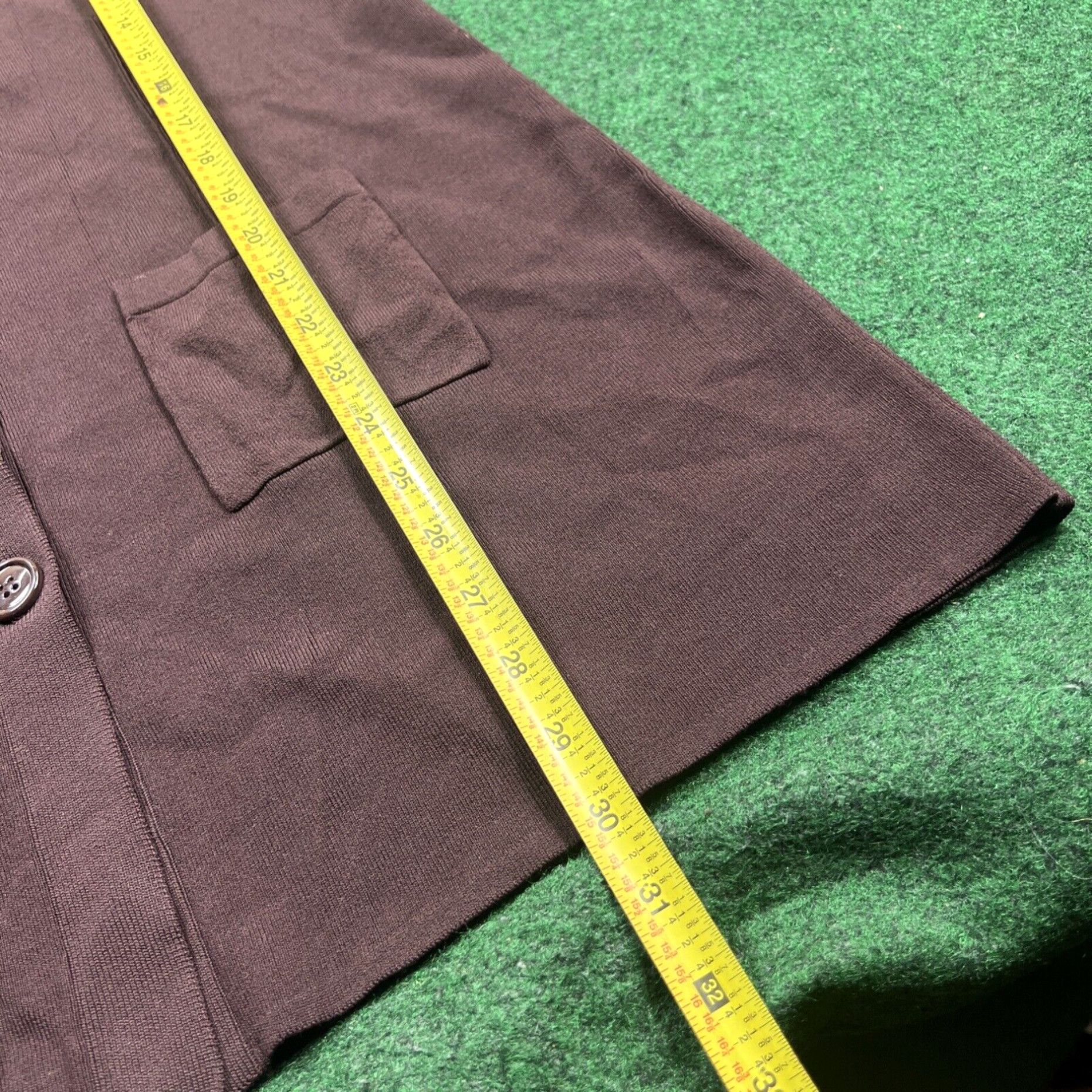 Vintage Cable & Gauge Sport Dress Button Women's XL Sleeveless 2 Pockets Brown Size XL / US 12-14 / IT 48-50 - 5 Thumbnail