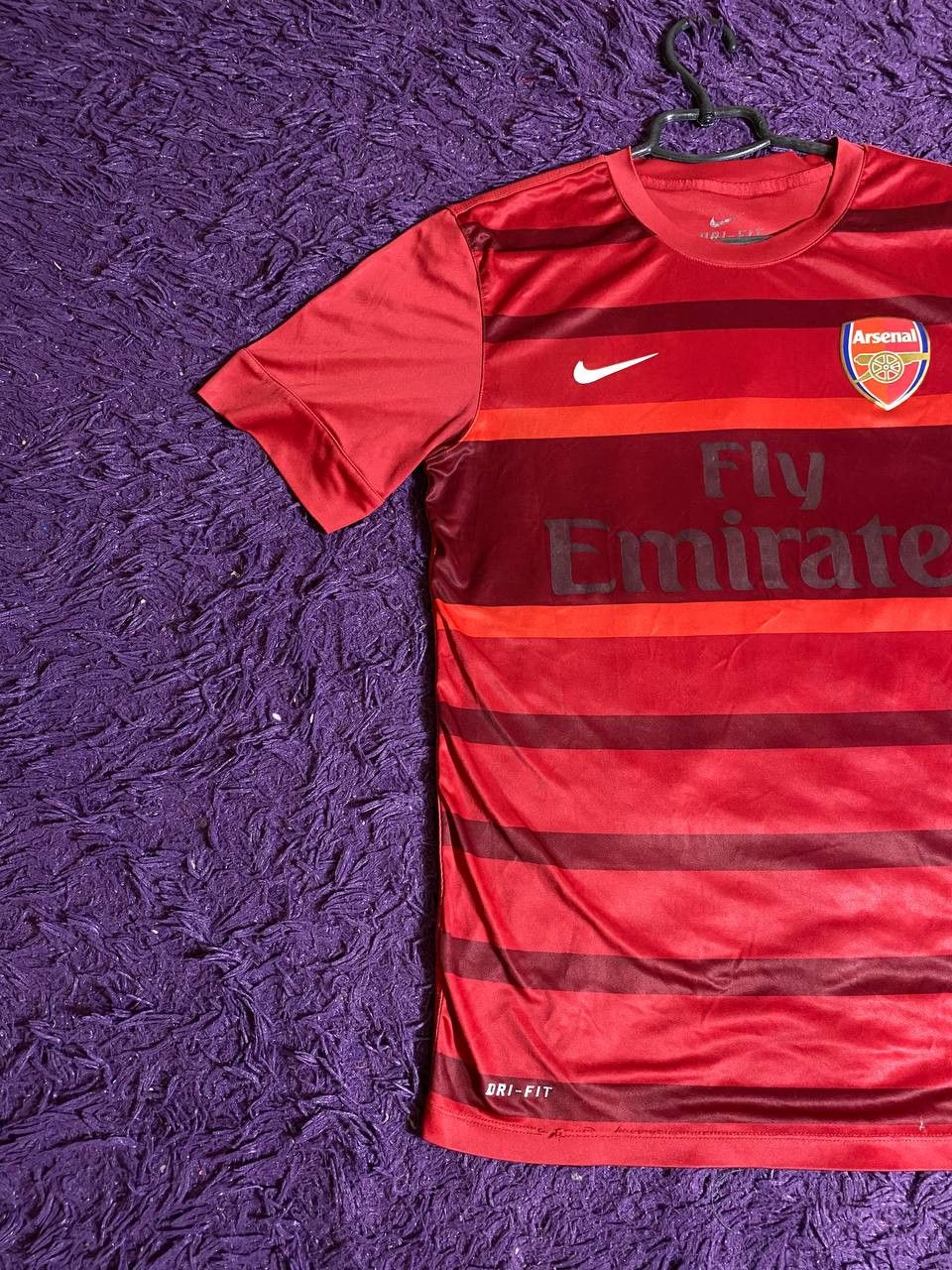 Nike × Vintage Vintage Nike Arsenal 97-99 Jersey T-Shirt Size US S / EU 44-46 / 1 - 13 Thumbnail