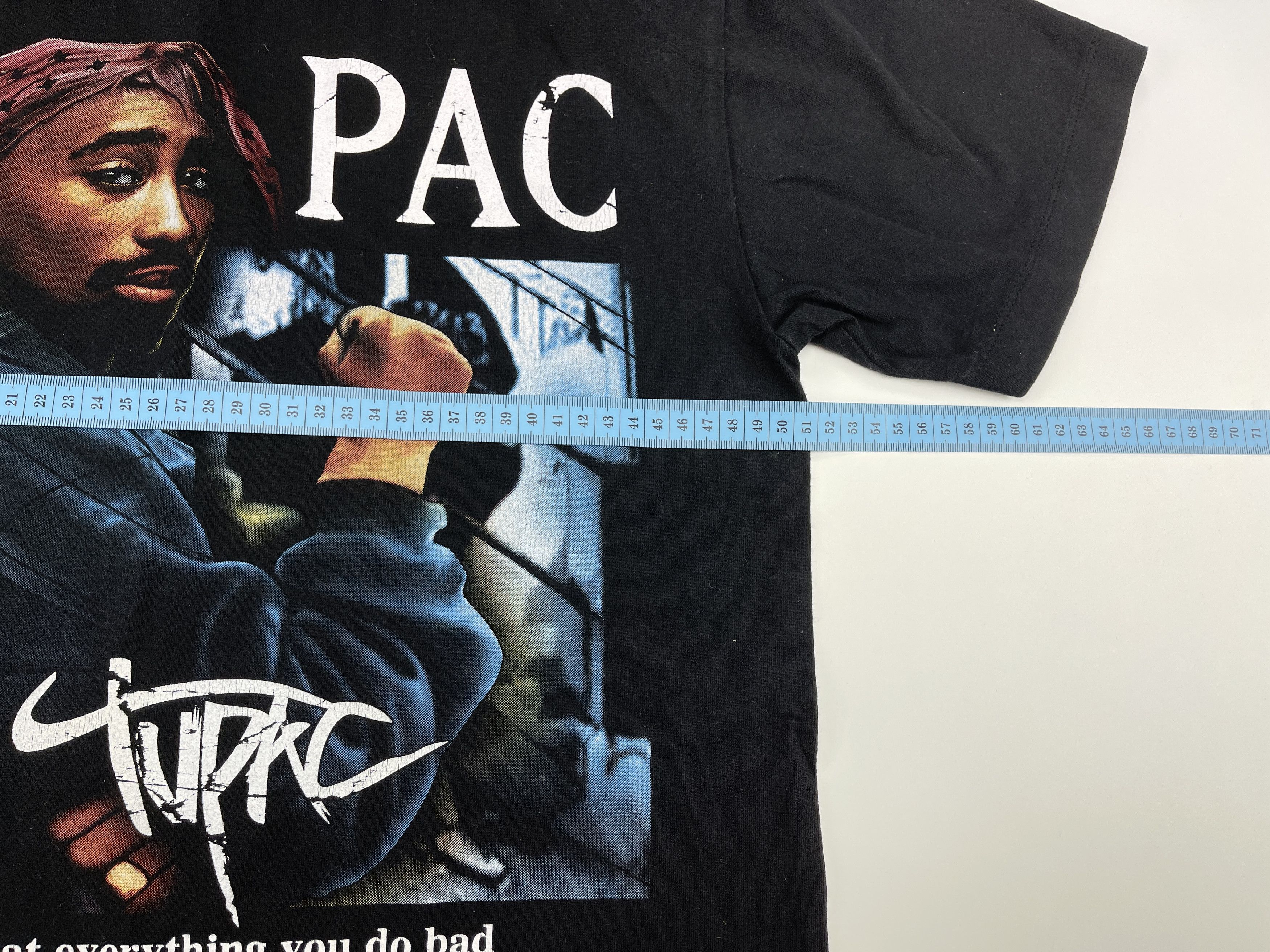 Rap Tees × Vintage 2Pac t-shirt, Tupac shirt, Makaveli shirt, 90s hip hop M Size US M / EU 48-50 / 2 - 12 Thumbnail