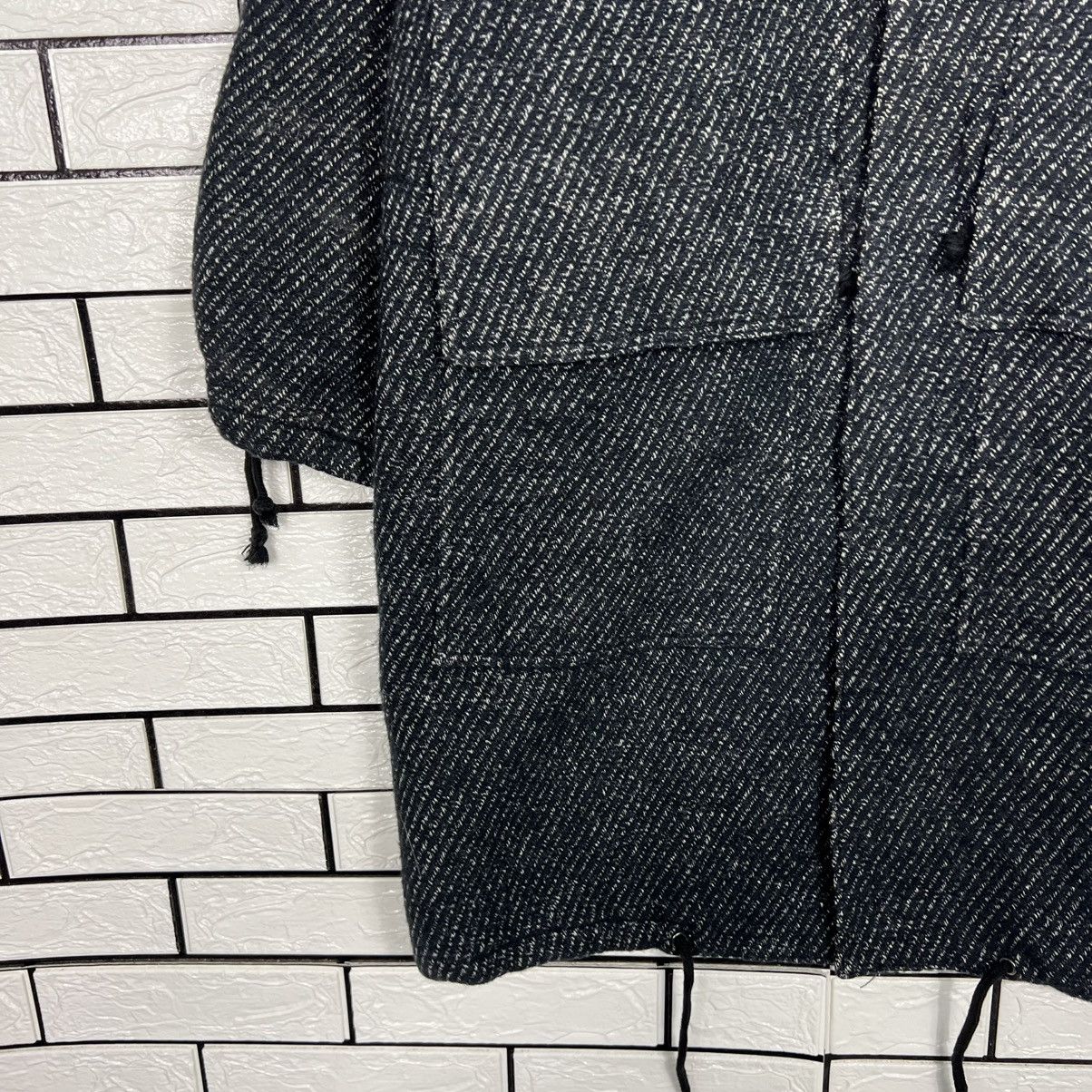 Japanese Brand BALL Special Worn Clothing Wool Long Coat Jacket #4134-C188 Size US L / EU 52-54 / 3 - 6 Thumbnail