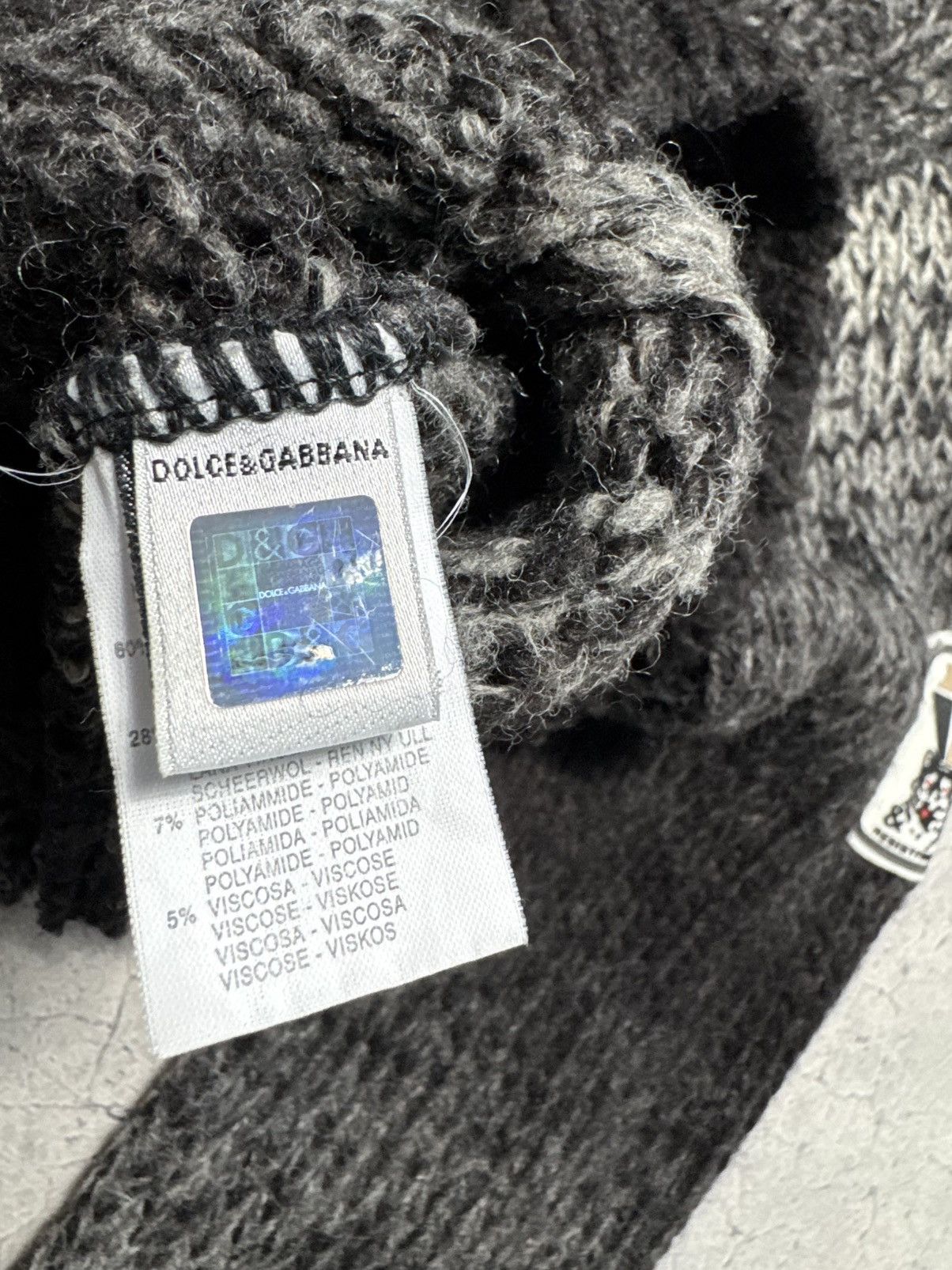 Dolce & Gabbana Dolce & Gabbana DG ICE Luxury Sweater Vintage Size 42 Size US XS / EU 42 / 0 - 8 Thumbnail