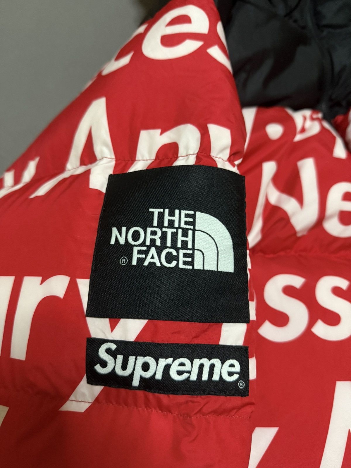 Supreme × The North Face Supreme tnf north face red bamn by any means nuptse jacket Size US XL / EU 56 / 4 - 4 Thumbnail