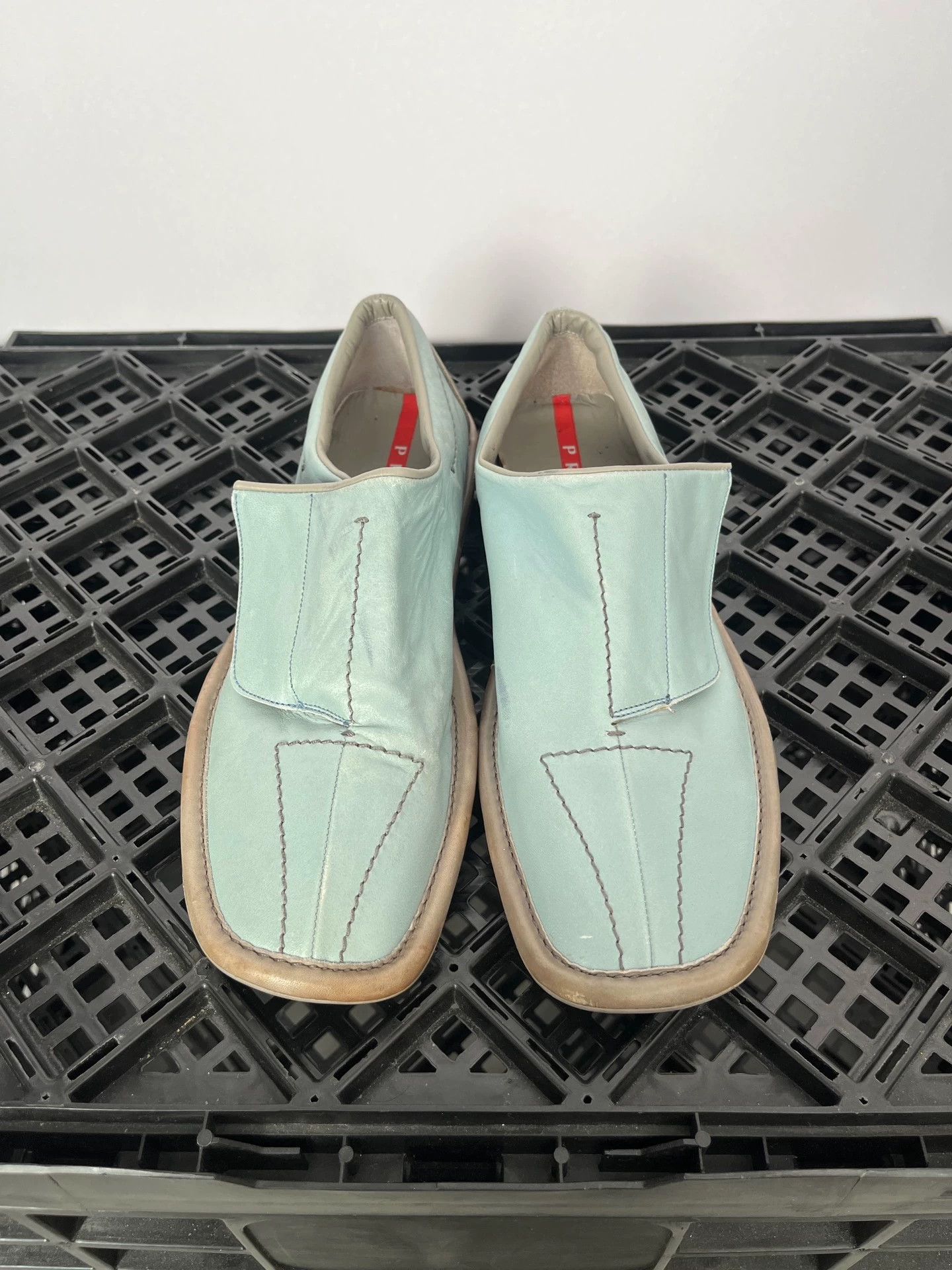 Prada Prada Sport Vintage Leather Shoes Size 37.5 Size US 7 / IT 37 - 1 Thumbnail