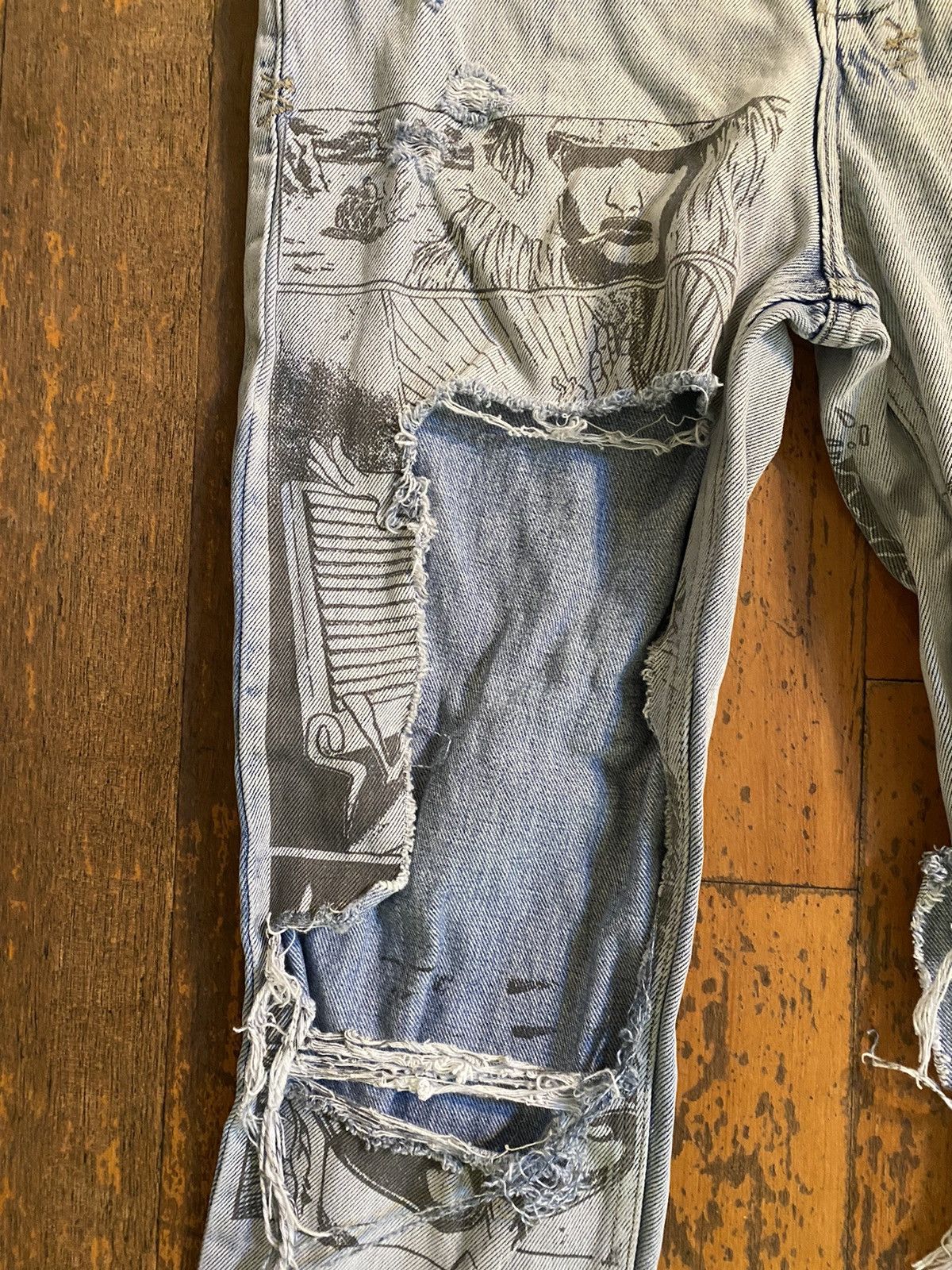 Ksubi KSUBI comic denim jeans Size US 31 - 2 Thumbnail