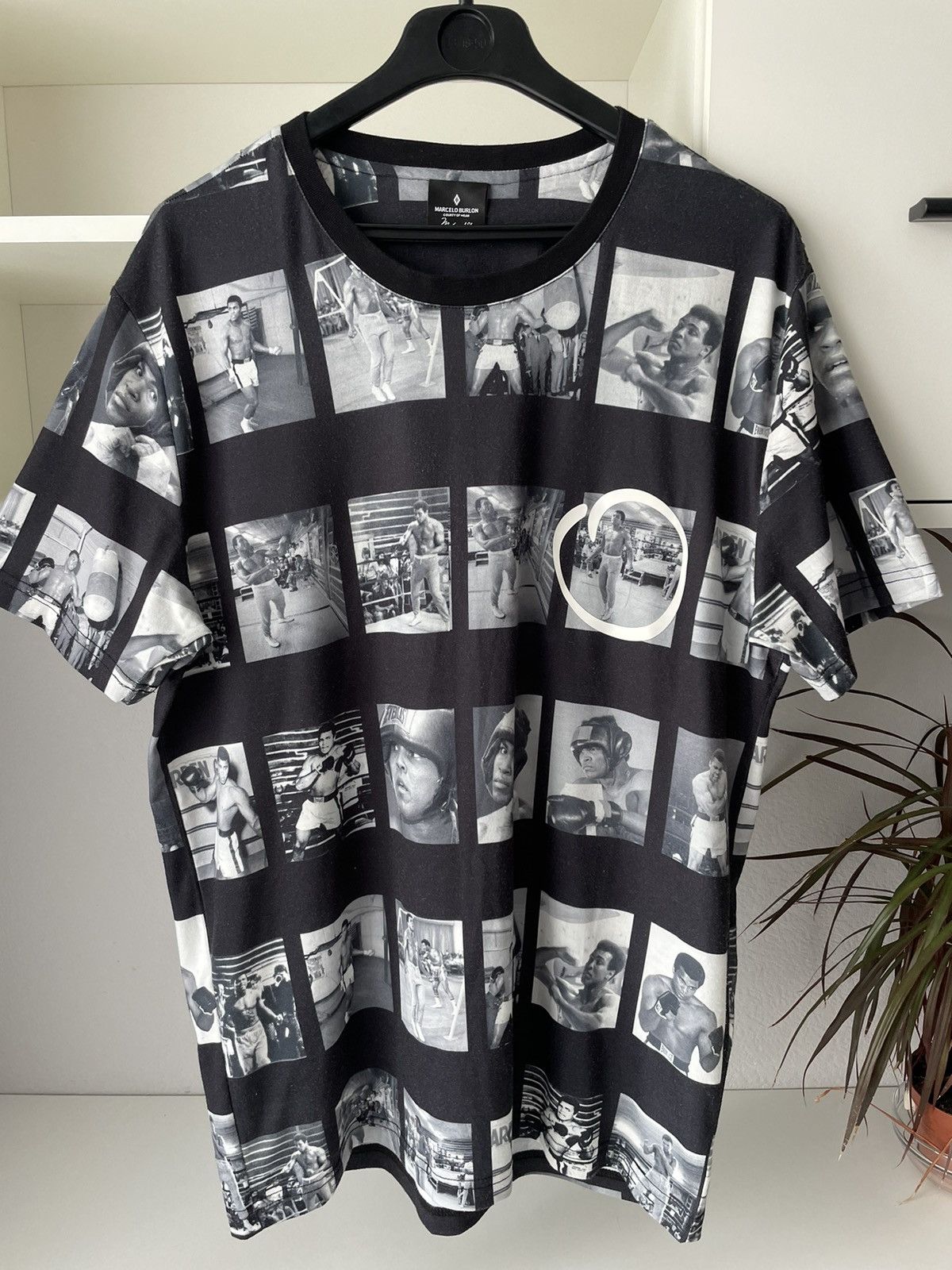 Marcelo Burlon Marcelo Burlon x Muhammad Ali T-Shirt Over Print Size US S / EU 44-46 / 1 - 3 Thumbnail