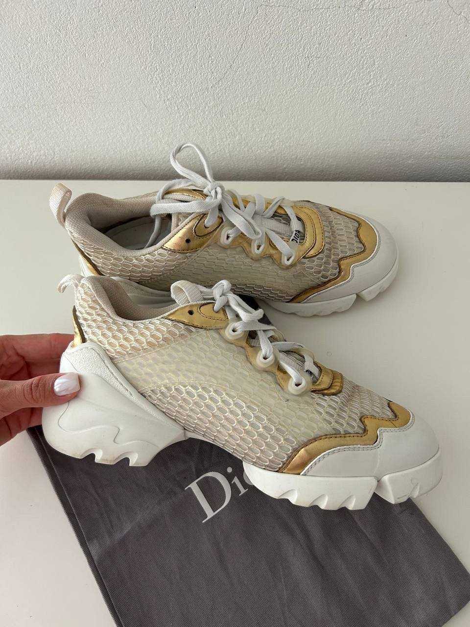 Dior Dior sneakers D-connect Size US 6 / IT 36 - 9 Thumbnail