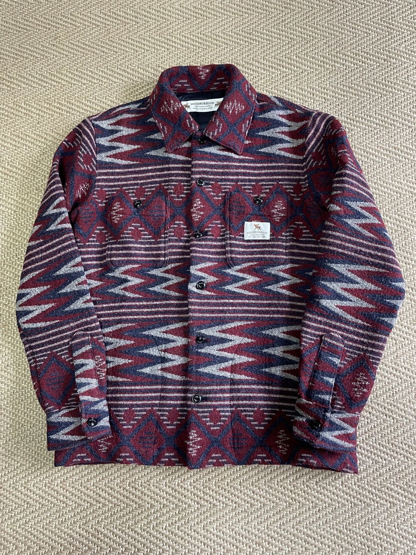 Neighborhood NEIGHBORHOOD Horvana Ethnic Red Men's S Jacket New Size US S / EU 44-46 / 1 - 1 Thumbnail