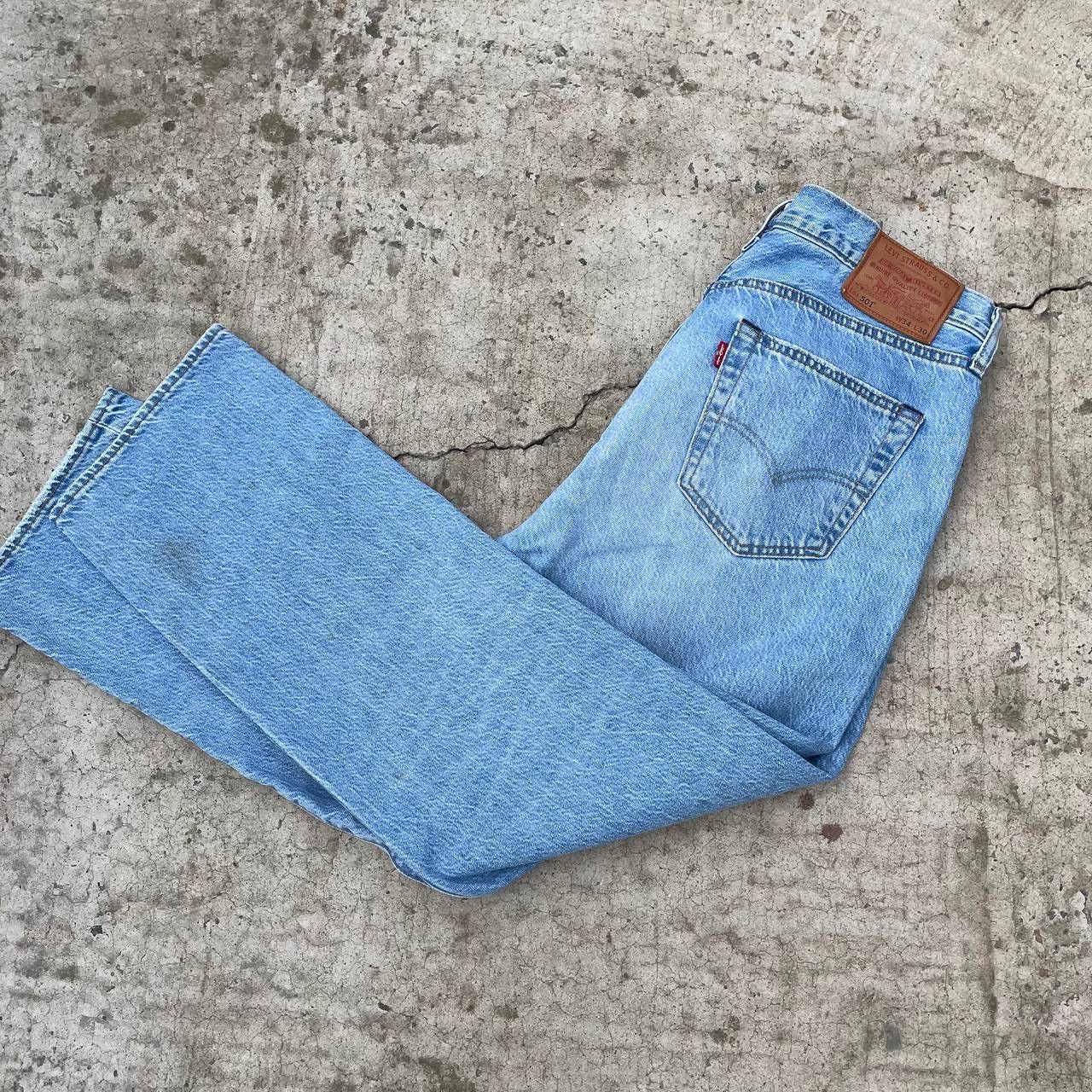 Levi's Vintage Clothing Vintage Levi’s Jeans 501 W34xL30 Y2K 00s USA Size US 34 / EU 50 - 3 Thumbnail