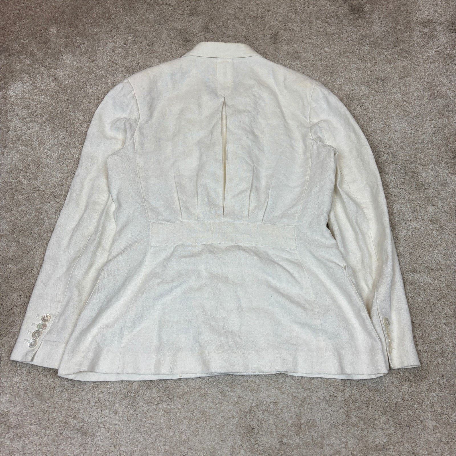 Ralph Lauren Ralph Lauren Purple Label Women's Hemp Blazer Size 10 Size L / US 10 / IT 46 - 3 Thumbnail