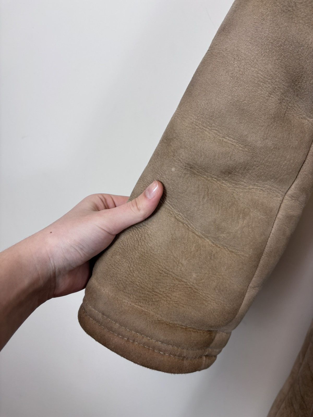 Sawyer of Napa Vintage Sawyer Of Napa Women’s Fur Shearling Sheepskin Coat Size L / US 10 / IT 46 - 13 Thumbnail