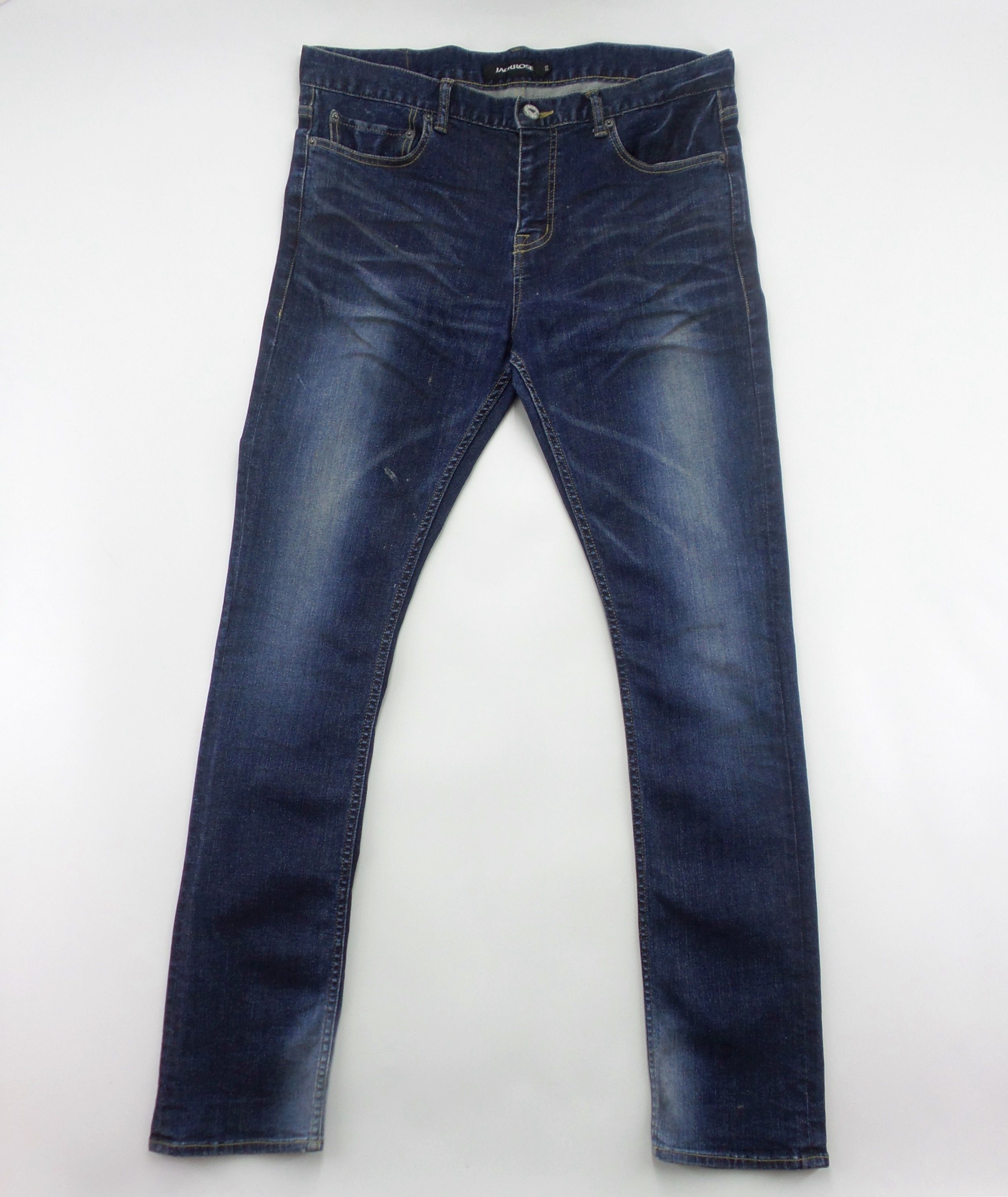JACKROSE Jackrose Stretchable Skinny Jeans W18xL43.5 Size US 35 - 1 Thumbnail