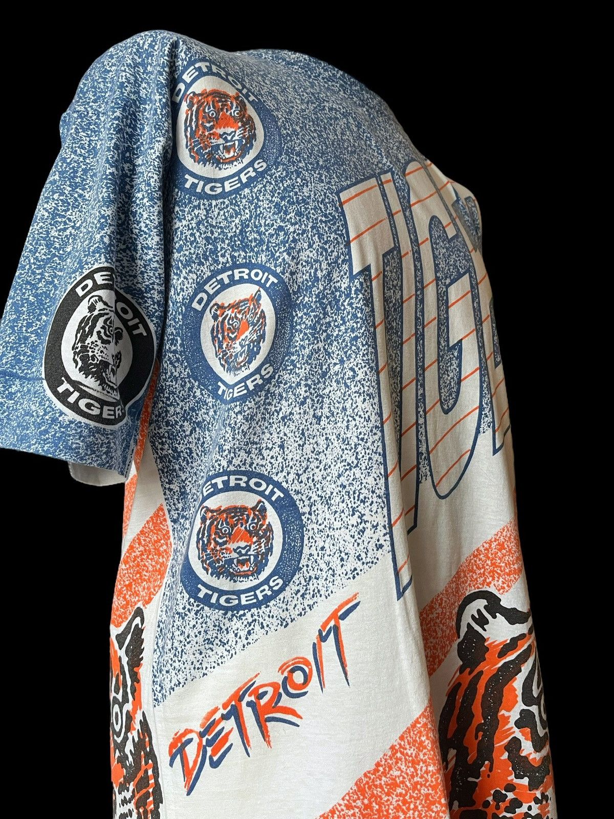 MLB × Vintage 1991 Detroit Tigers Trench Americas Favourites T shirt L Size US L / EU 52-54 / 3 - 3 Thumbnail