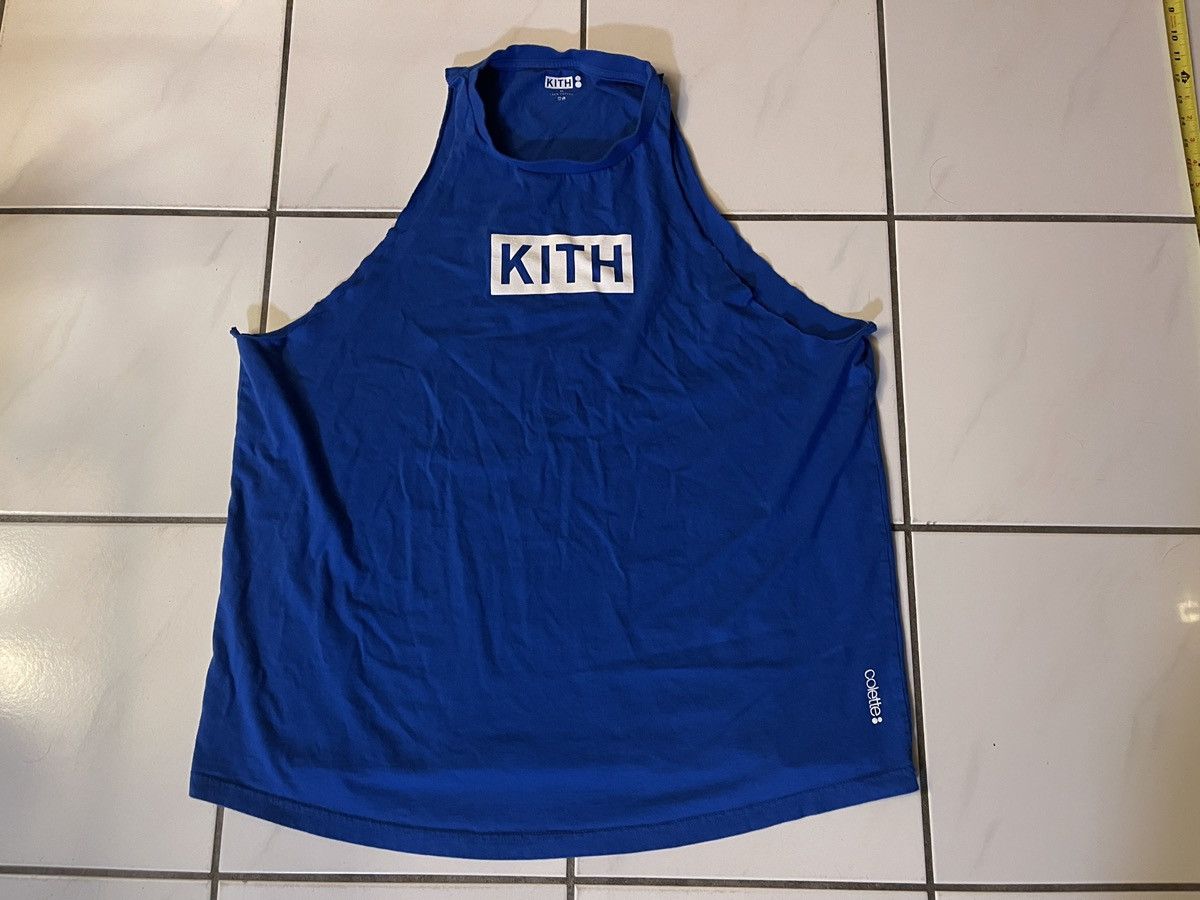 Colette × Kith × Puma Kith Colette Shirt Mens XL Blue Tank Top Sleeveless T-Shirt Size US XL / EU 56 / 4 - 1 Thumbnail