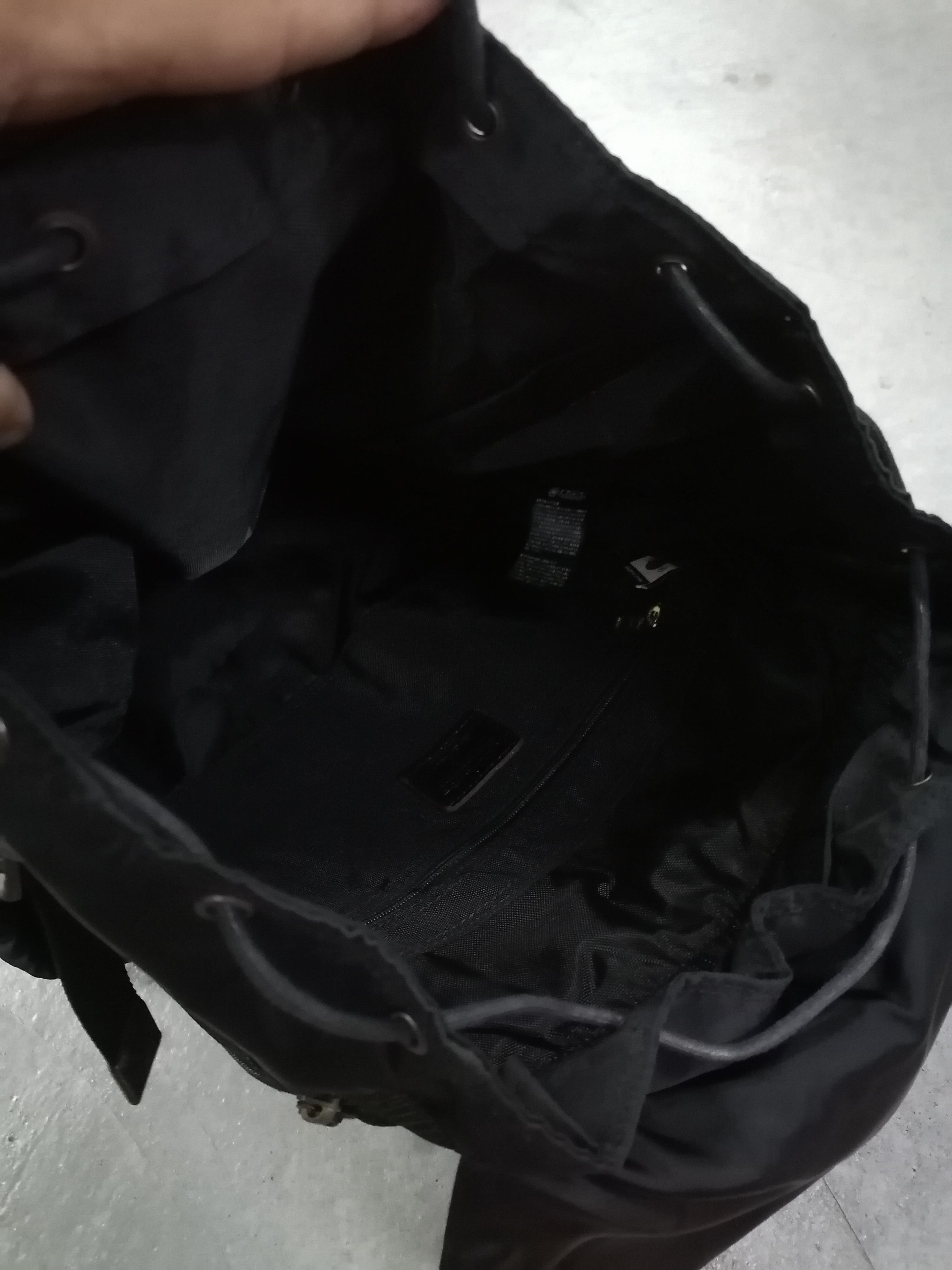 Japanese Brand Journal Standard x Masterpiece Triple Black Bagpack Size ONE SIZE - 13 Thumbnail