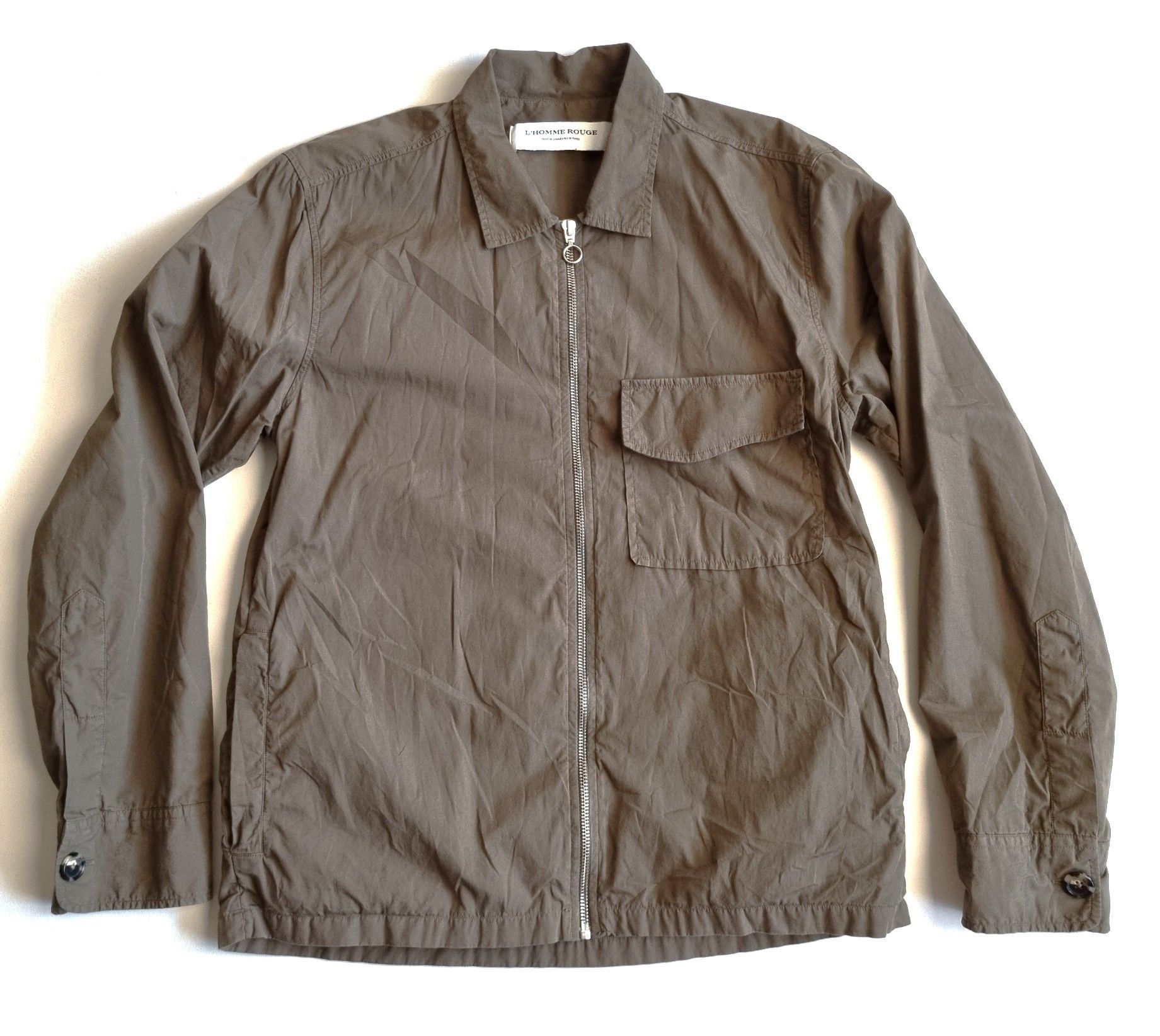 L'Homme Rouge L'Homme Rouge Lightweight Cotton Jacket Size US S / EU 44-46 / 1 - 1 Thumbnail